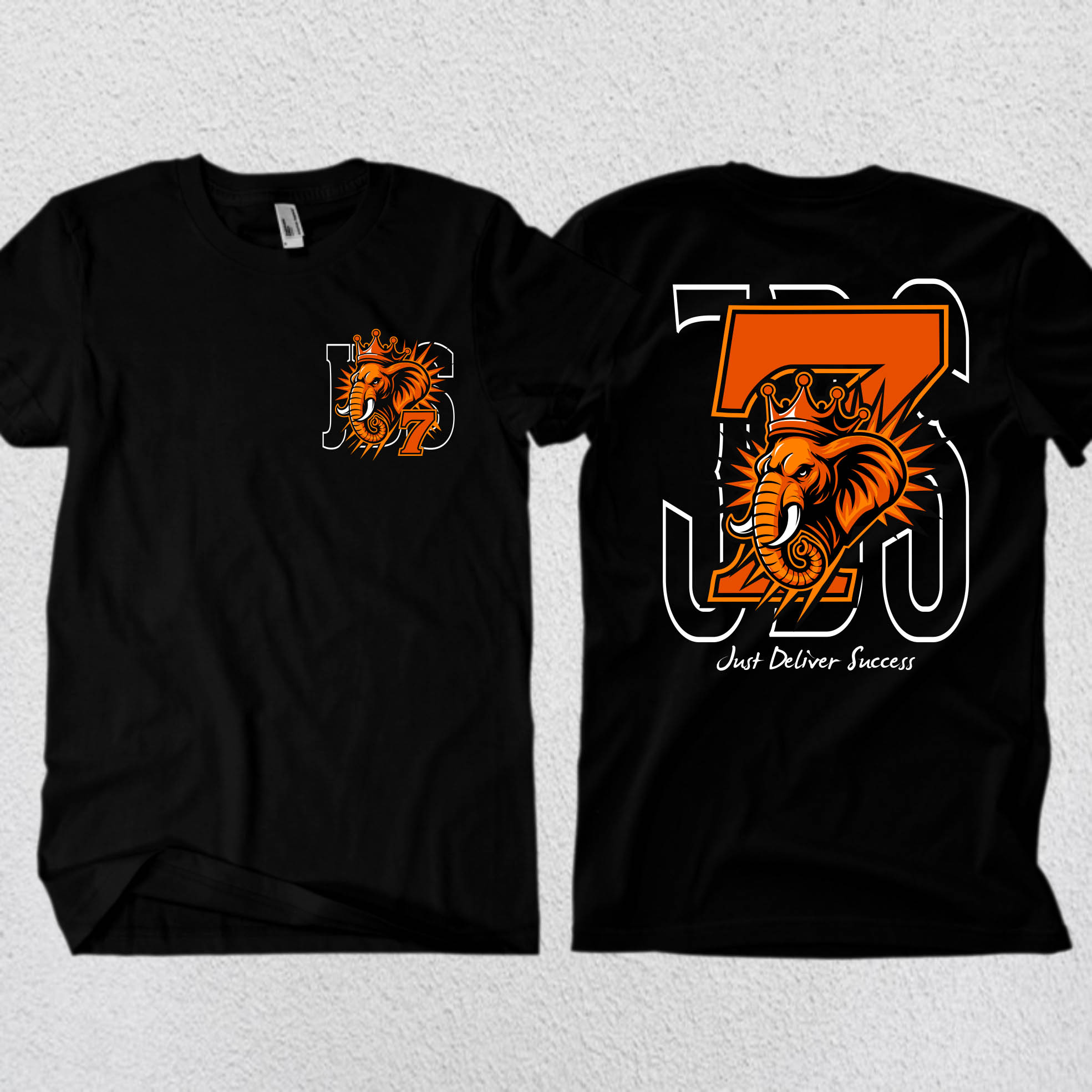 T-shirt Design by Rheanza for JDS- just deliver success  | Design #36166230