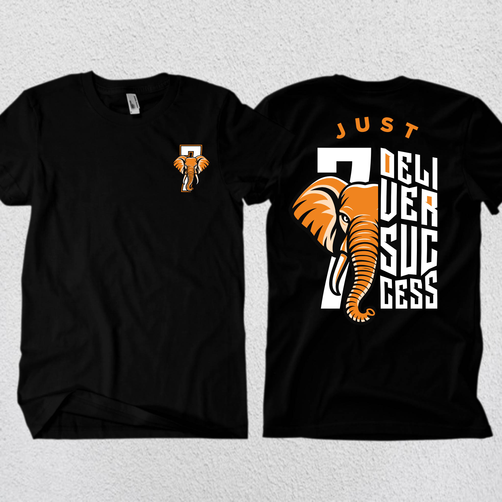 T-shirt Design by Rheanza for JDS- just deliver success  | Design #36166234