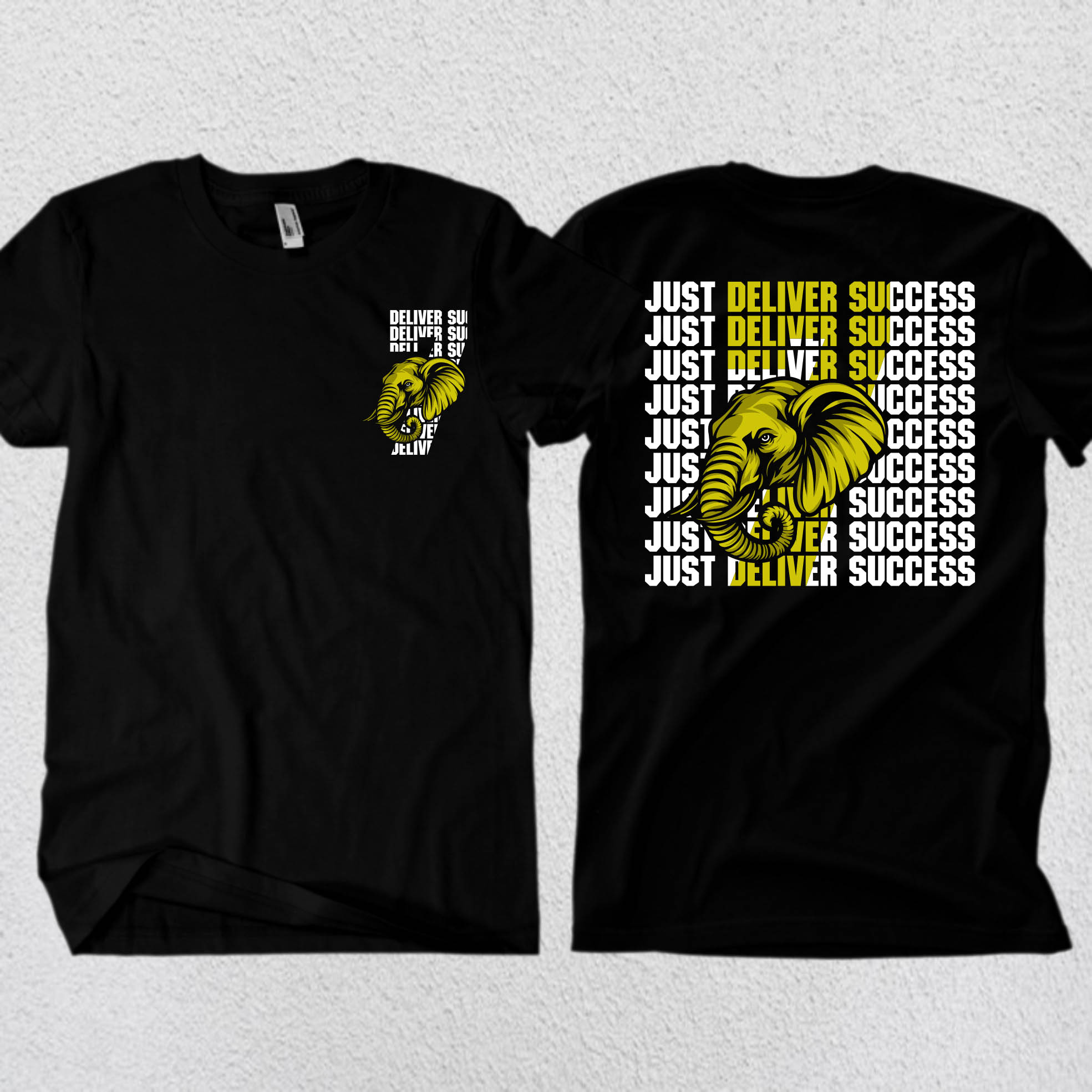 T-shirt Design by Rheanza for JDS- just deliver success  | Design #36179219