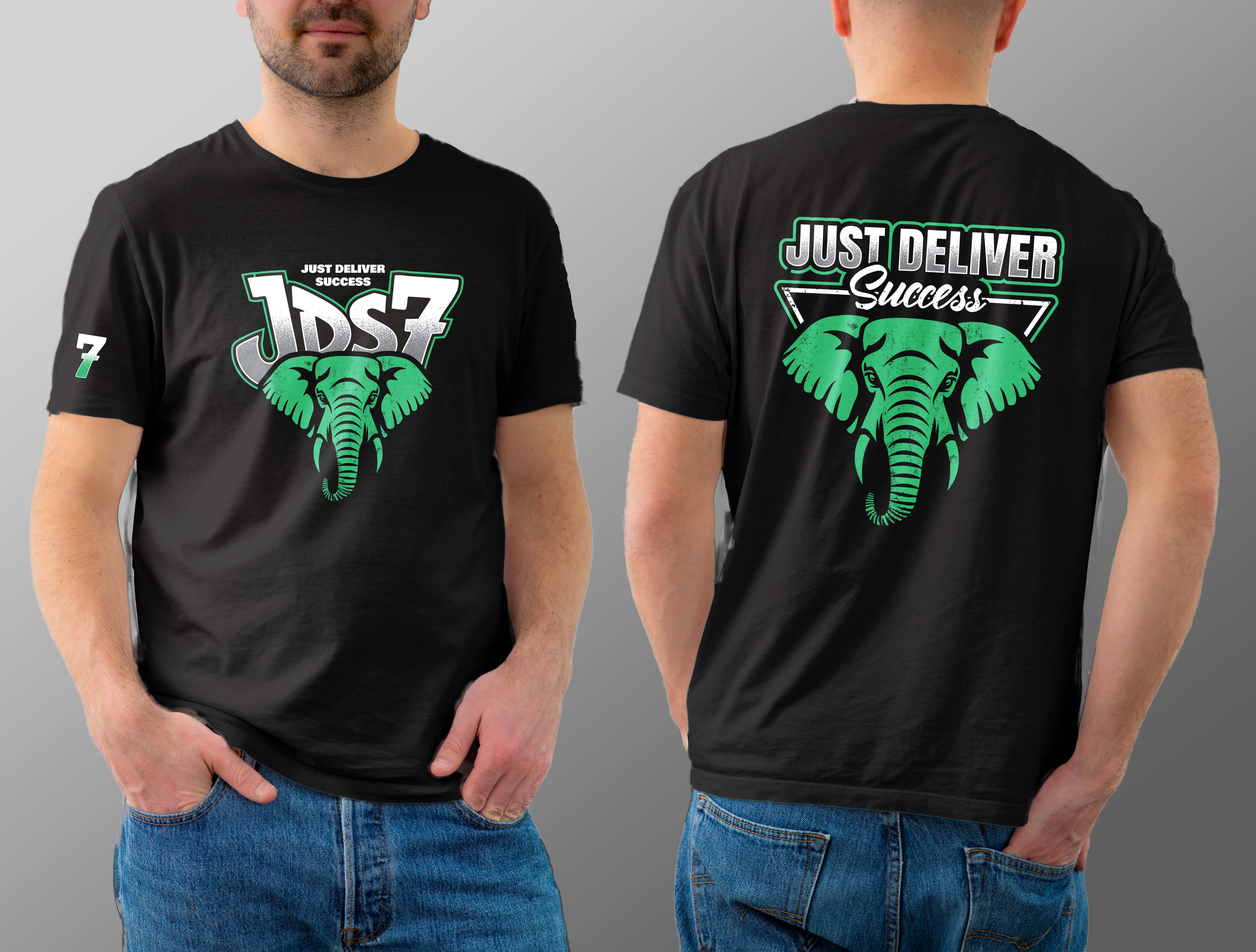 T-shirt Design by Karim Craft for JDS- just deliver success  | Design #36167043