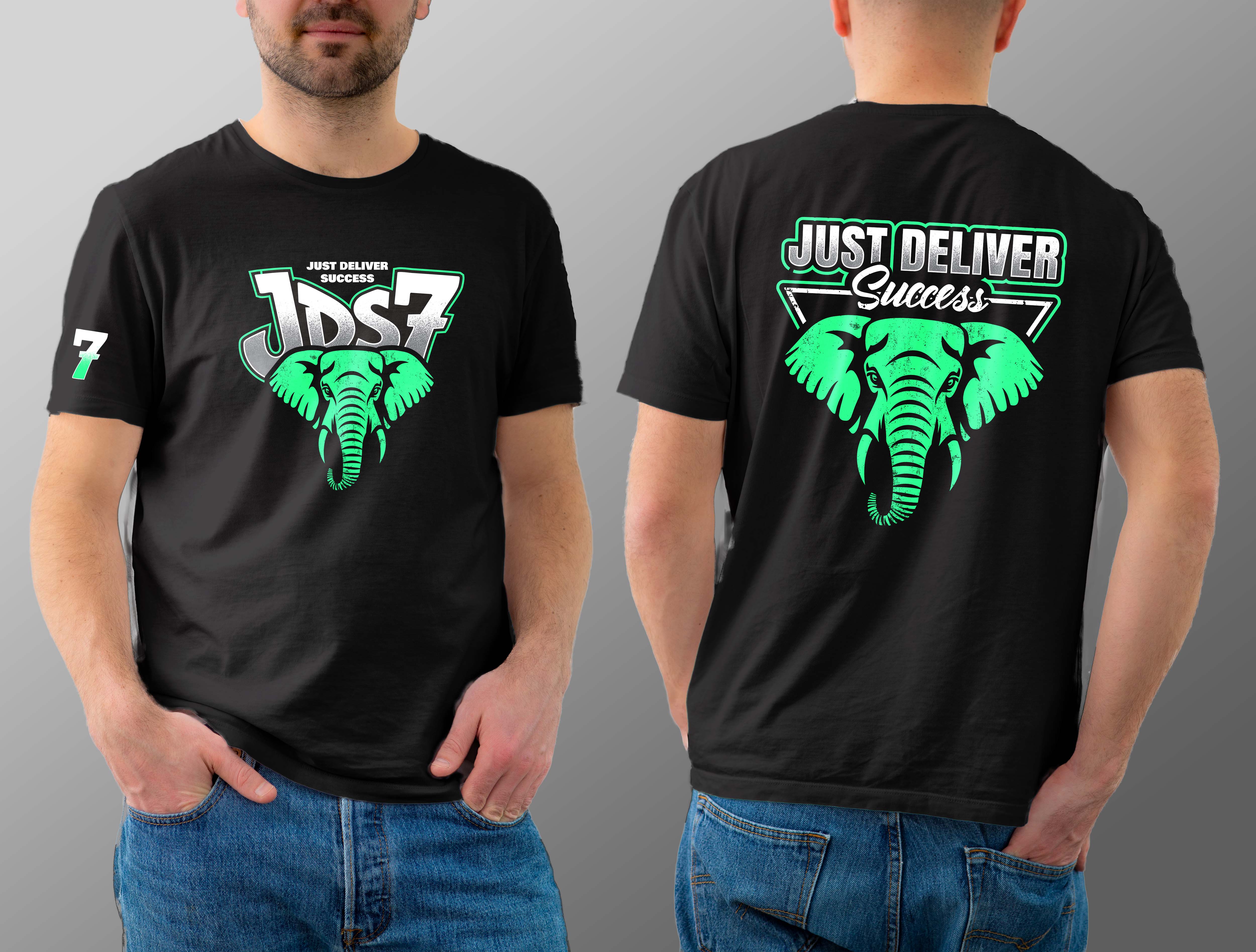 T-shirt Design by Karim Craft for JDS- just deliver success  | Design #36167062