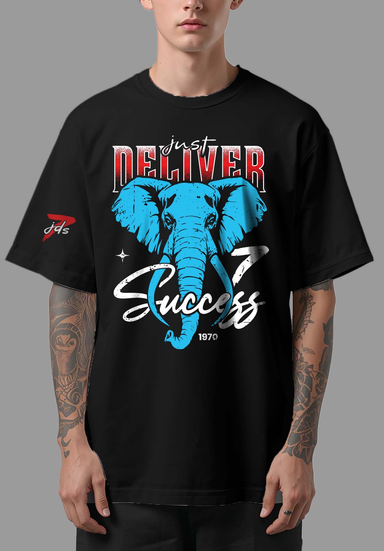 T-shirt Design by Karim Craft for JDS- just deliver success  | Design #36171583