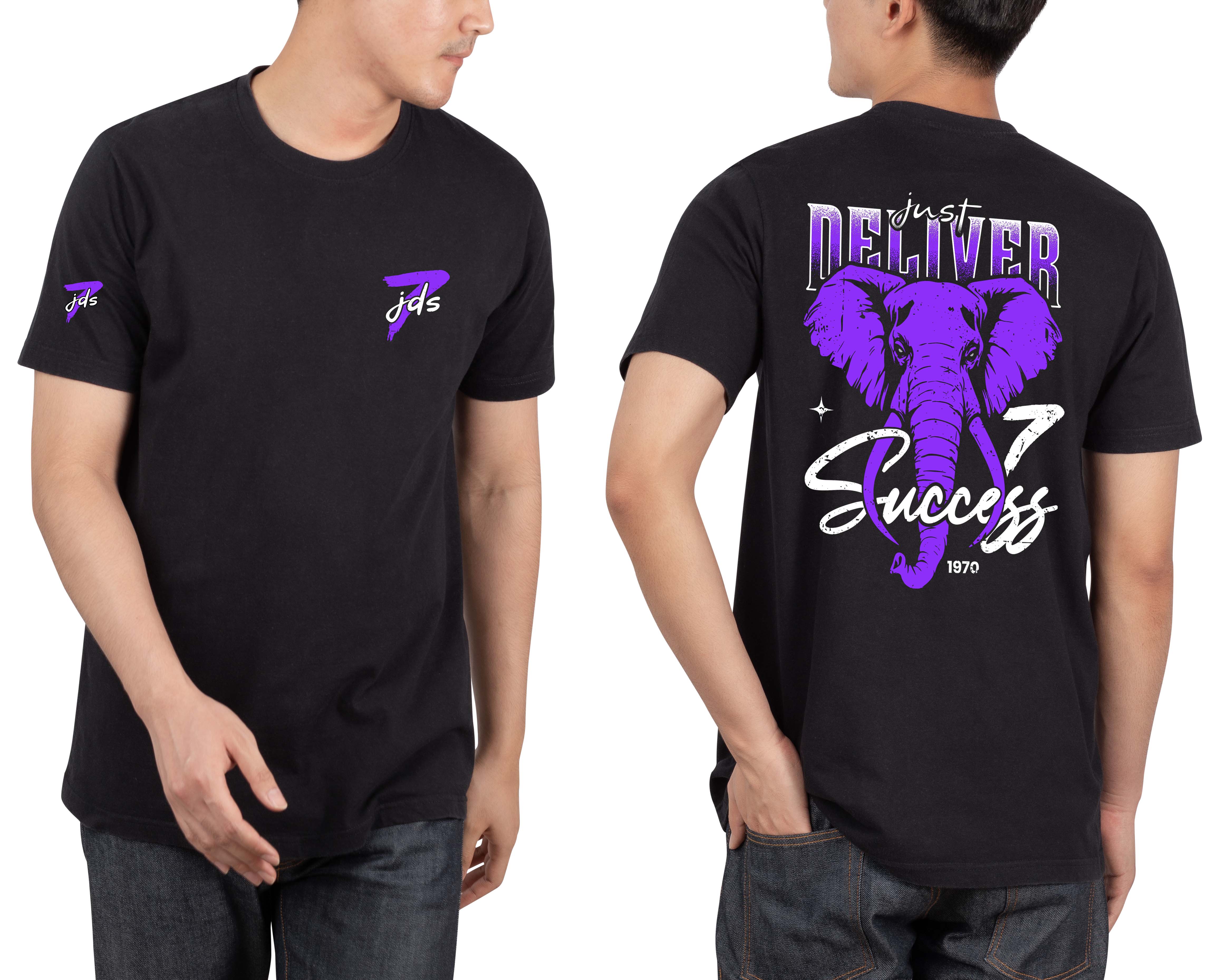 T-shirt Design by Karim Craft for JDS- just deliver success  | Design #36181189