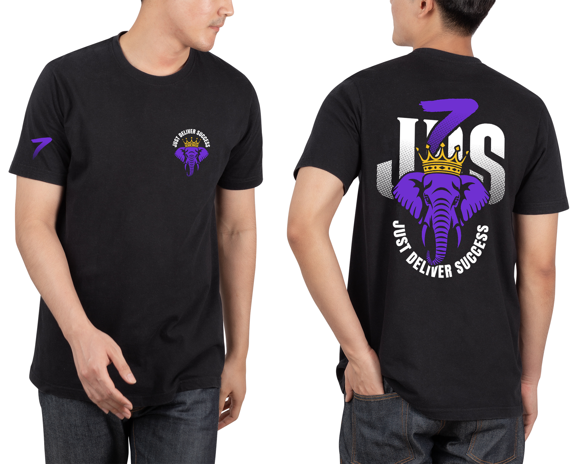 T-shirt Design by Karim Craft for JDS- just deliver success  | Design #36183437