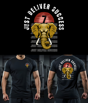 T-shirt Design by Fortunate Studio for JDS- just deliver success  | Design: #36157116