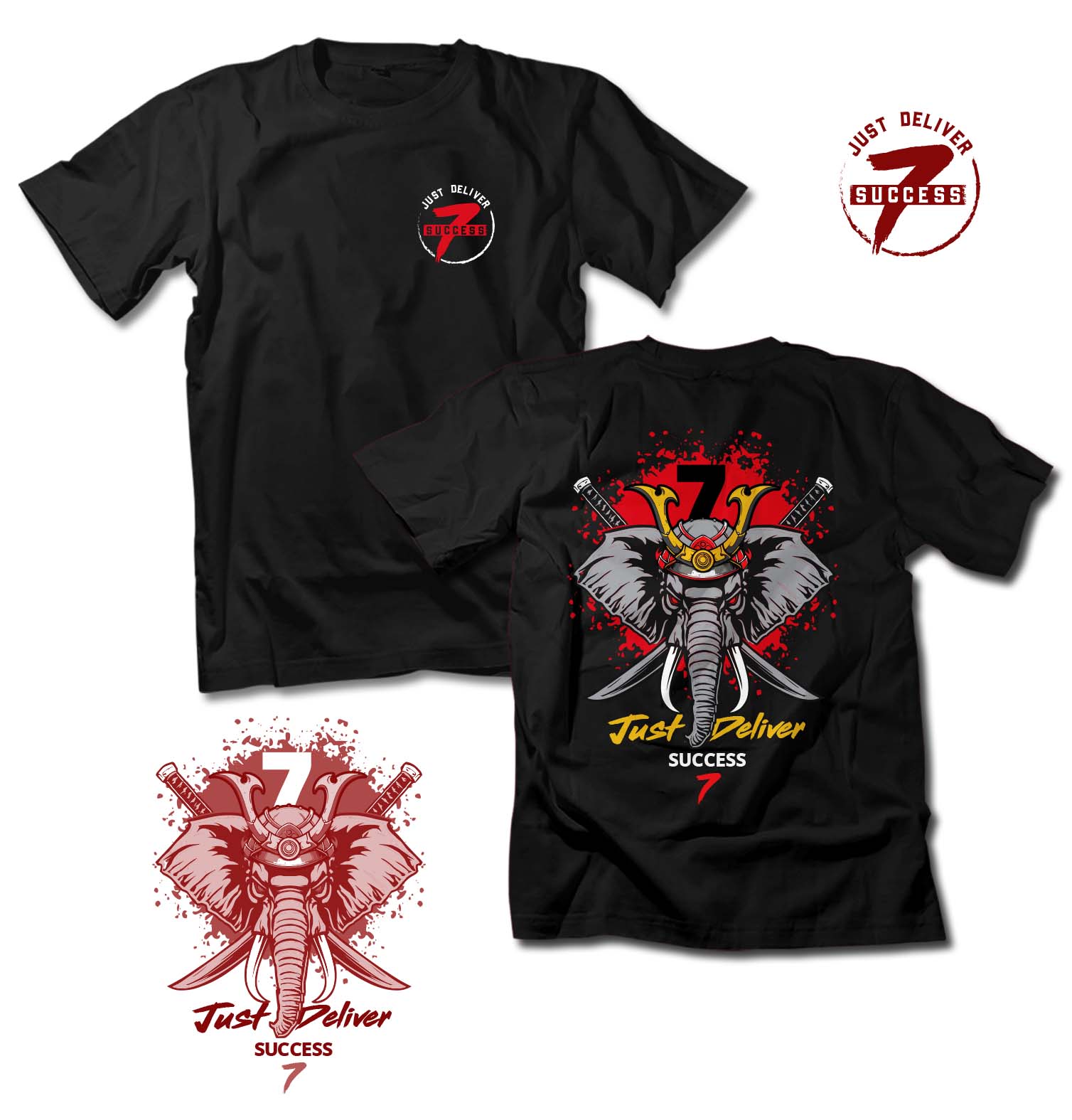 T-shirt Design by Quick craft for JDS- just deliver success  | Design #36149396