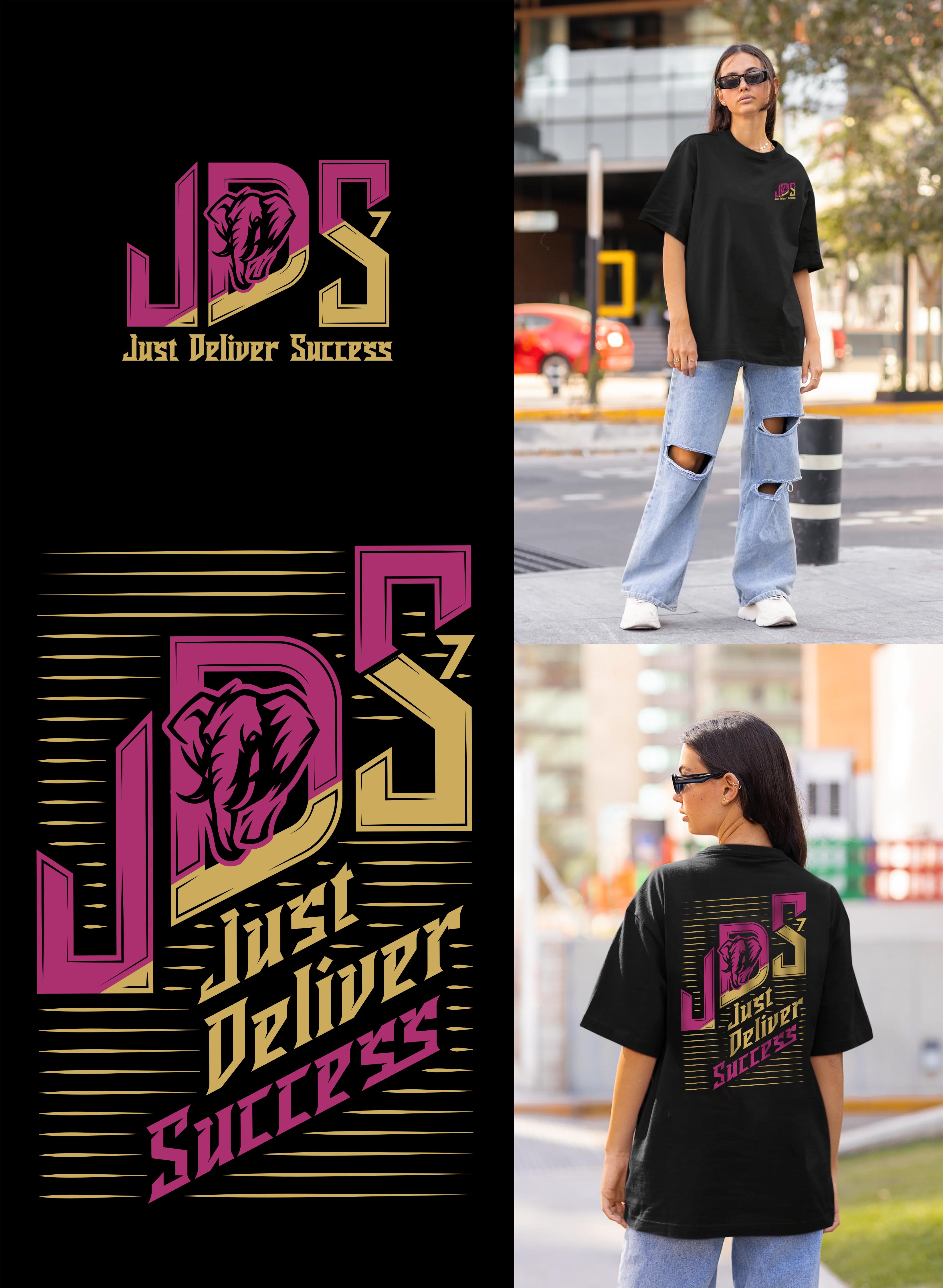 T-shirt Design by KickArt for JDS- just deliver success  | Design #36159576