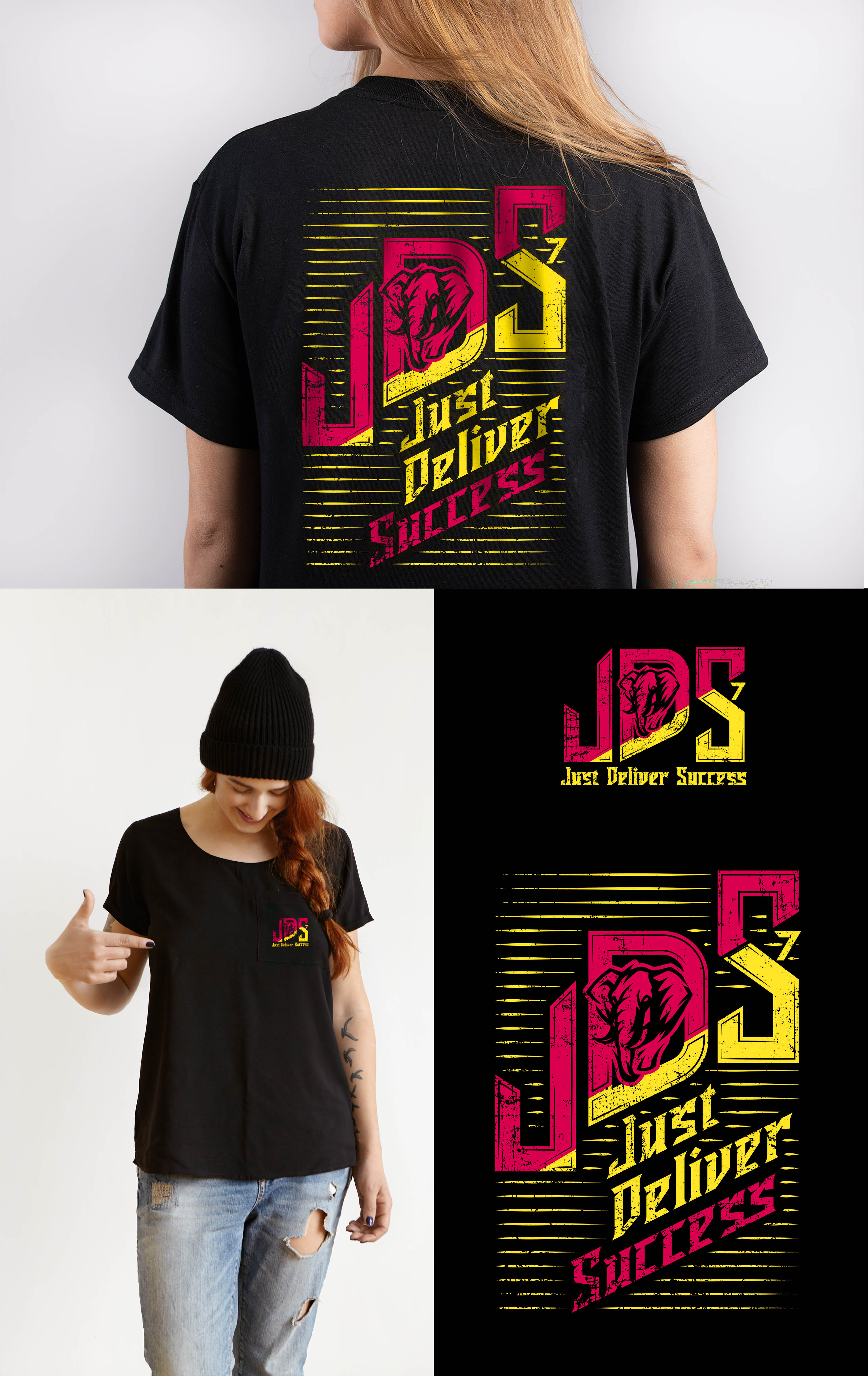 Diseño de Camiseta por KickArt para JDS- just deliver success  | Diseño #36165484