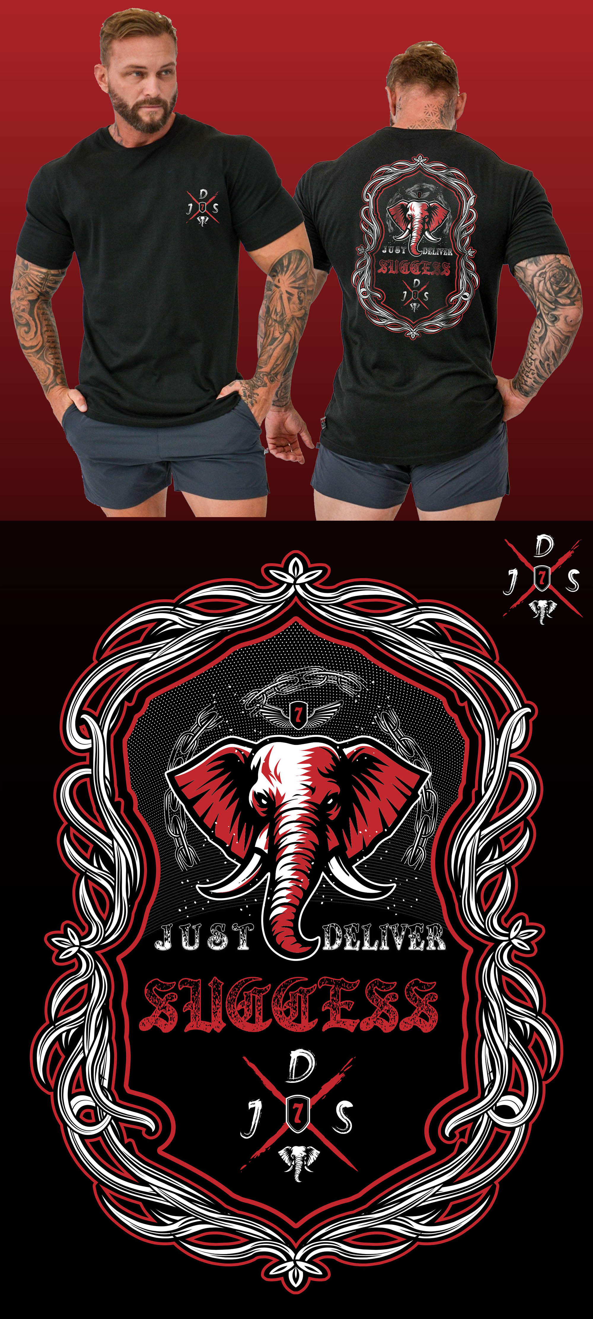 Diseño de Camiseta por KickArt para JDS- just deliver success  | Diseño #36167126