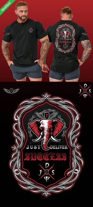 T-shirt Design by KickArt for JDS- just deliver success  | Design: #36171168