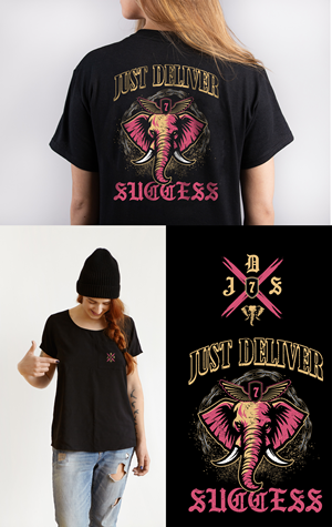 T-shirt Design by KickArt for JDS- just deliver success  | Design: #36171556