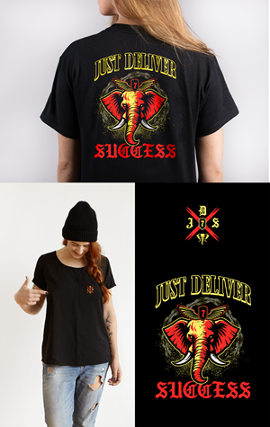 T-shirt Design by KickArt for JDS- just deliver success  | Design: #36183077