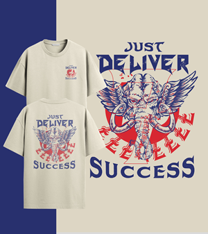 T-shirt Design by Baraka Joe for JDS- just deliver success  | Design #36179960