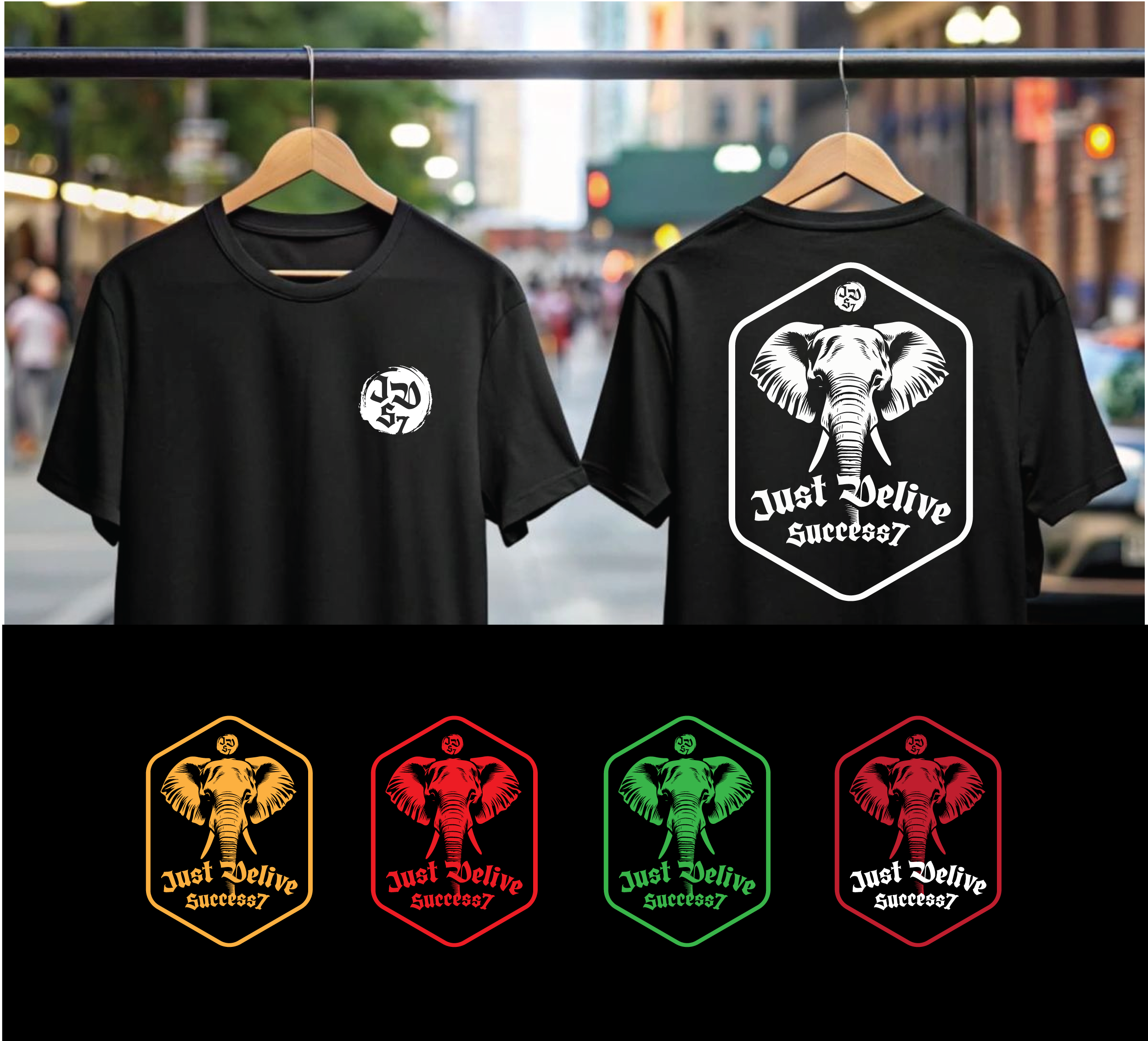 T-shirt Design by tyaz 2 for JDS- just deliver success  | Design #36155242