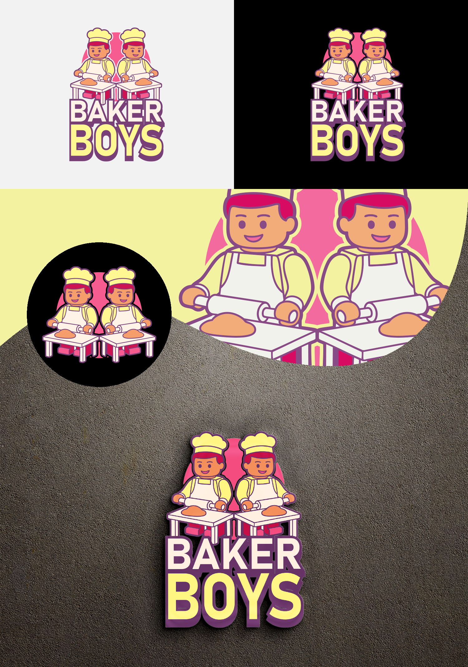 Logo Design by END™ for Baker Boys | Design #36173972