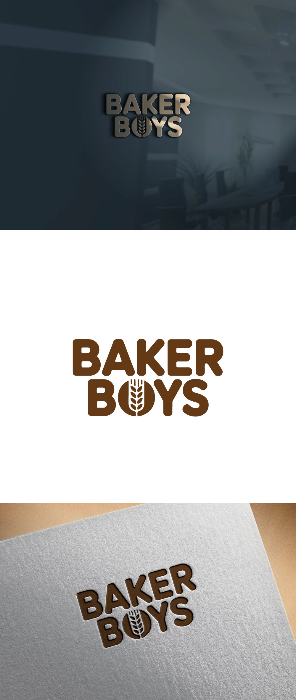 Logo Design by KING JM for Baker Boys | Design #36139618