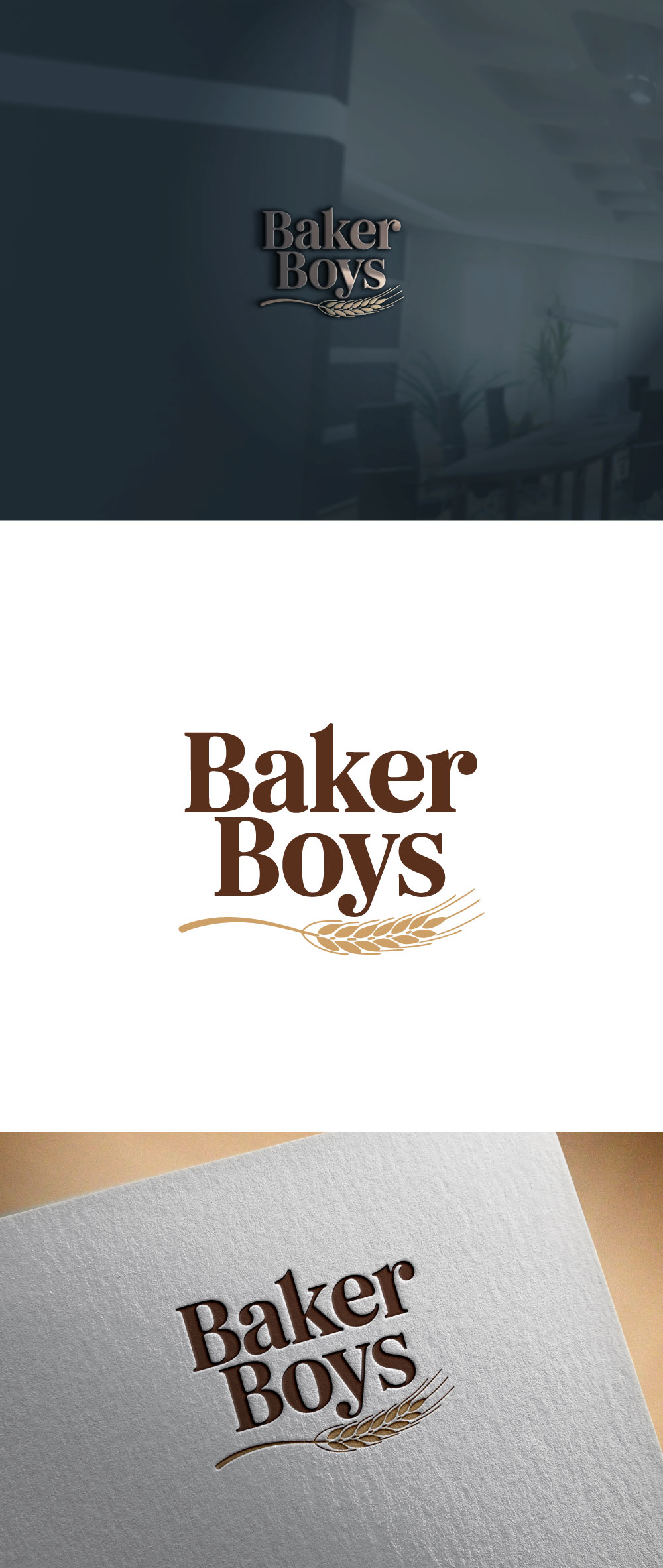 Logo Design by KING JM for Baker Boys | Design #36139619