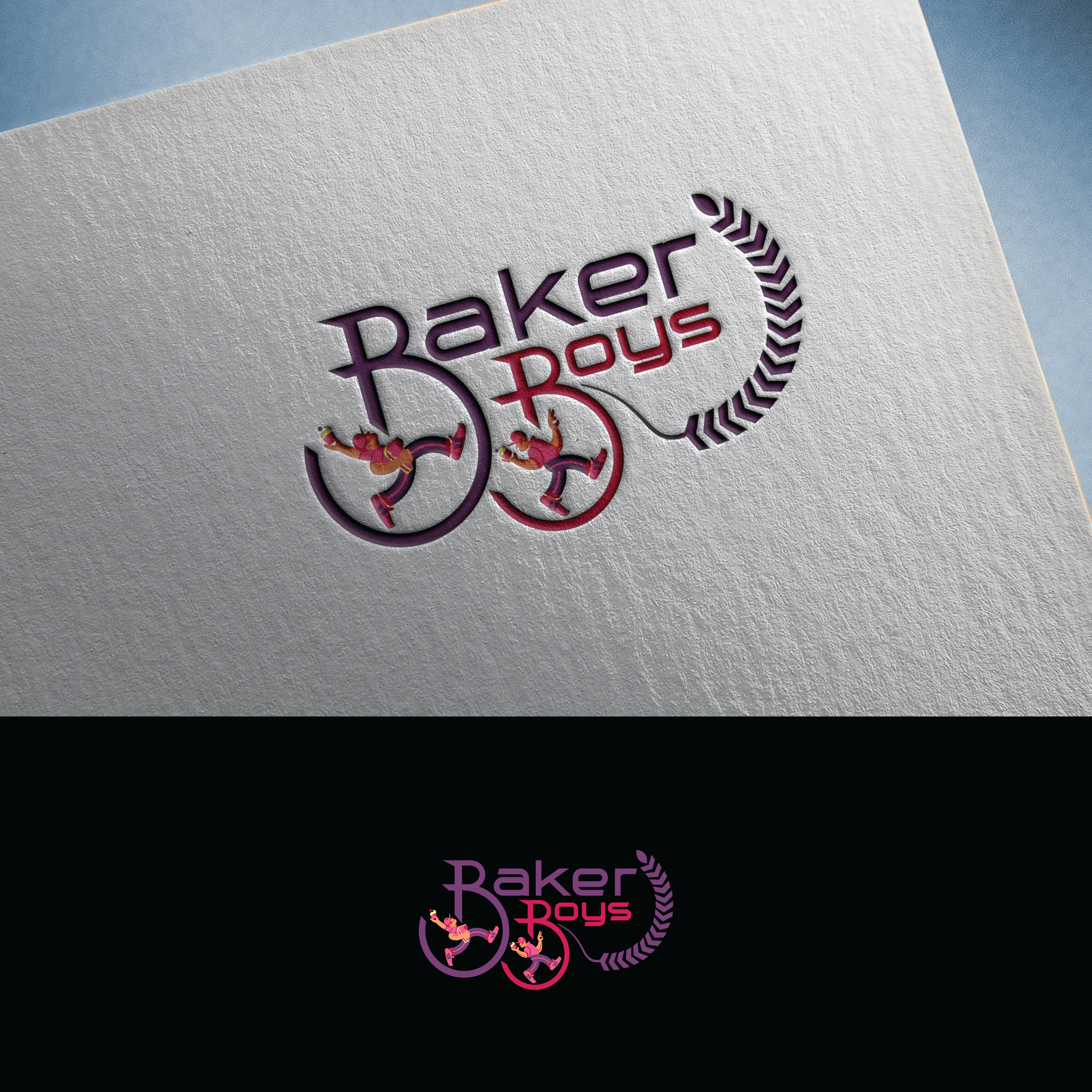 Logo Design by ainee4 for Baker Boys | Design #36141489