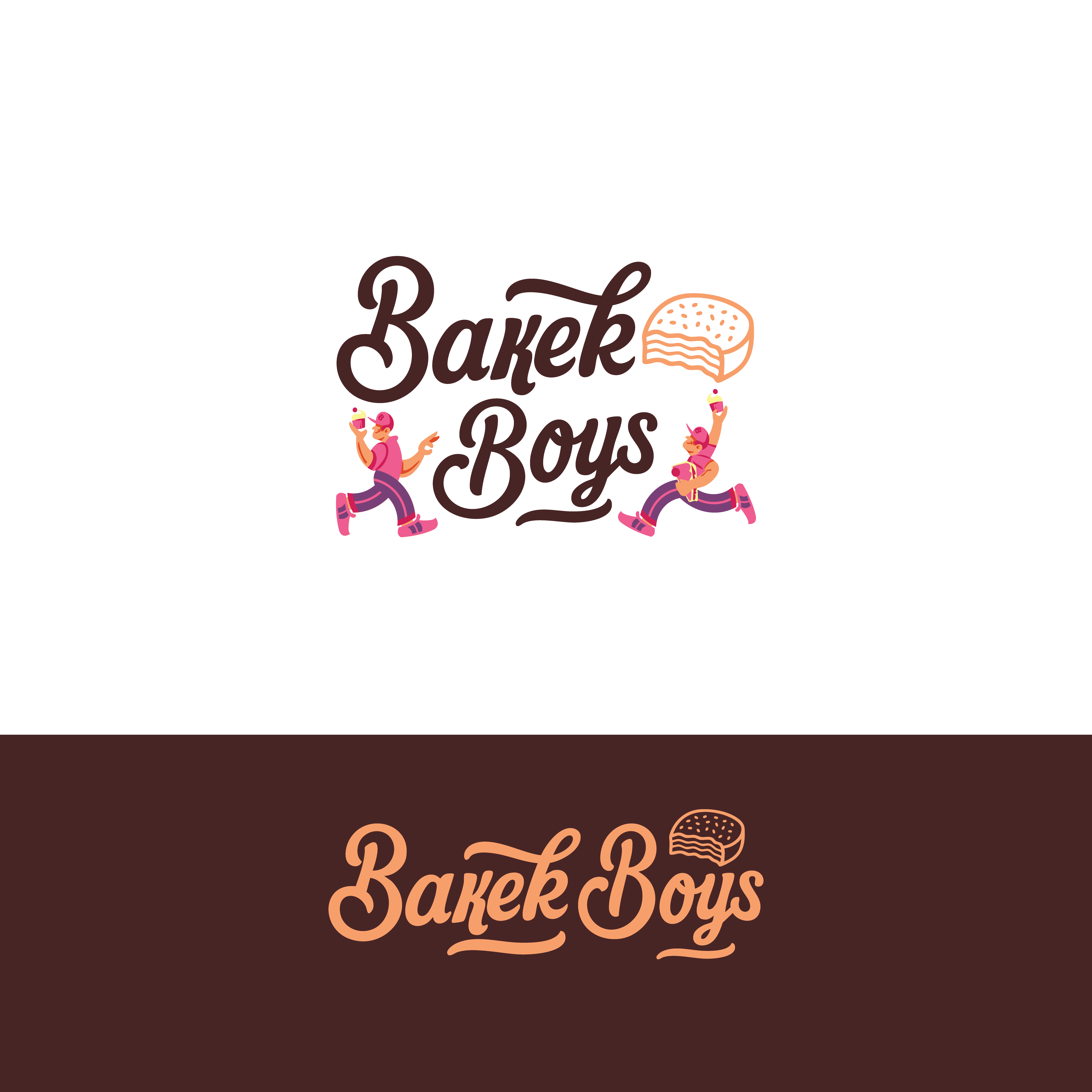 Logo Design by ainee4 for Baker Boys | Design #36147907