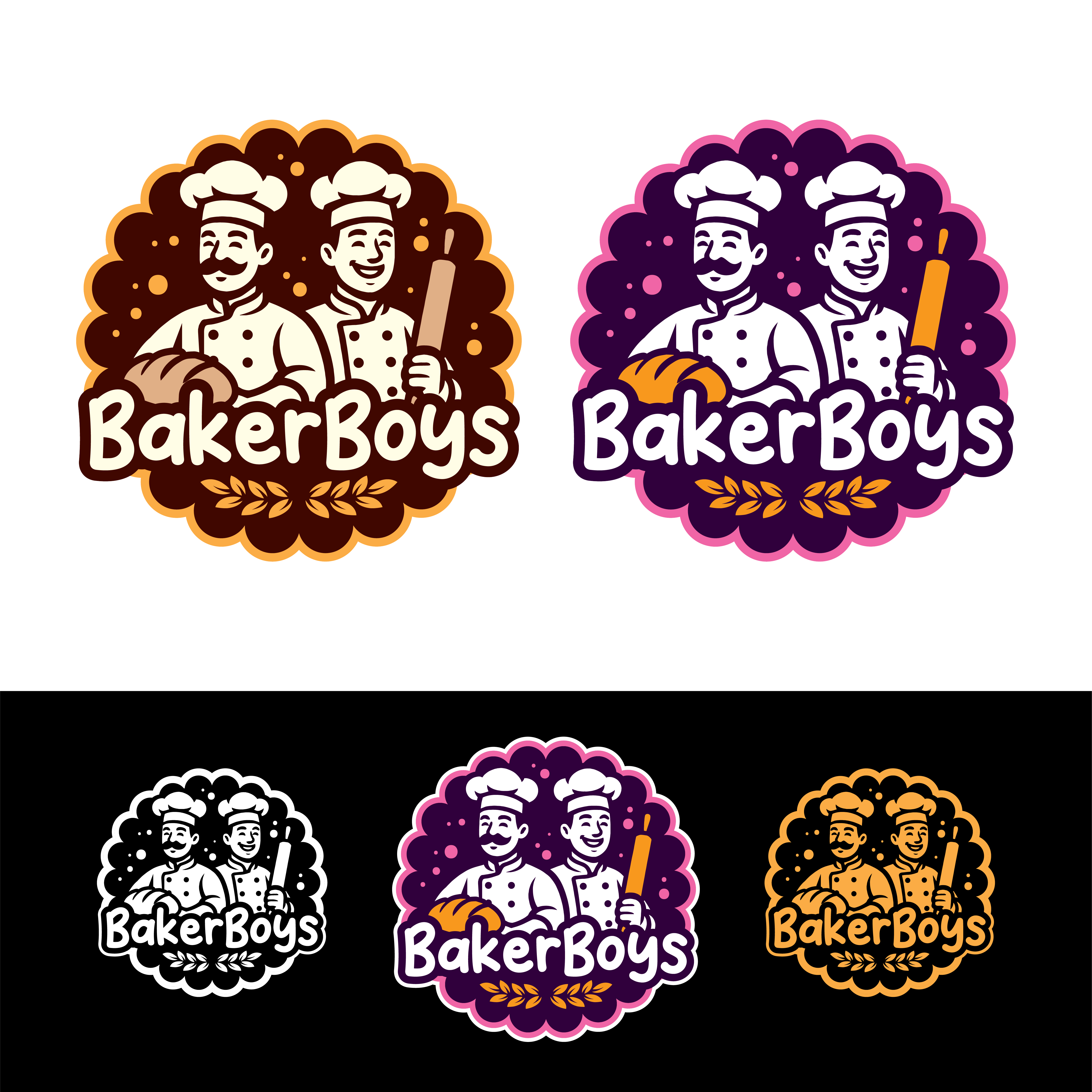 Logo Design by John Mark Arts for Baker Boys | Design #36138121