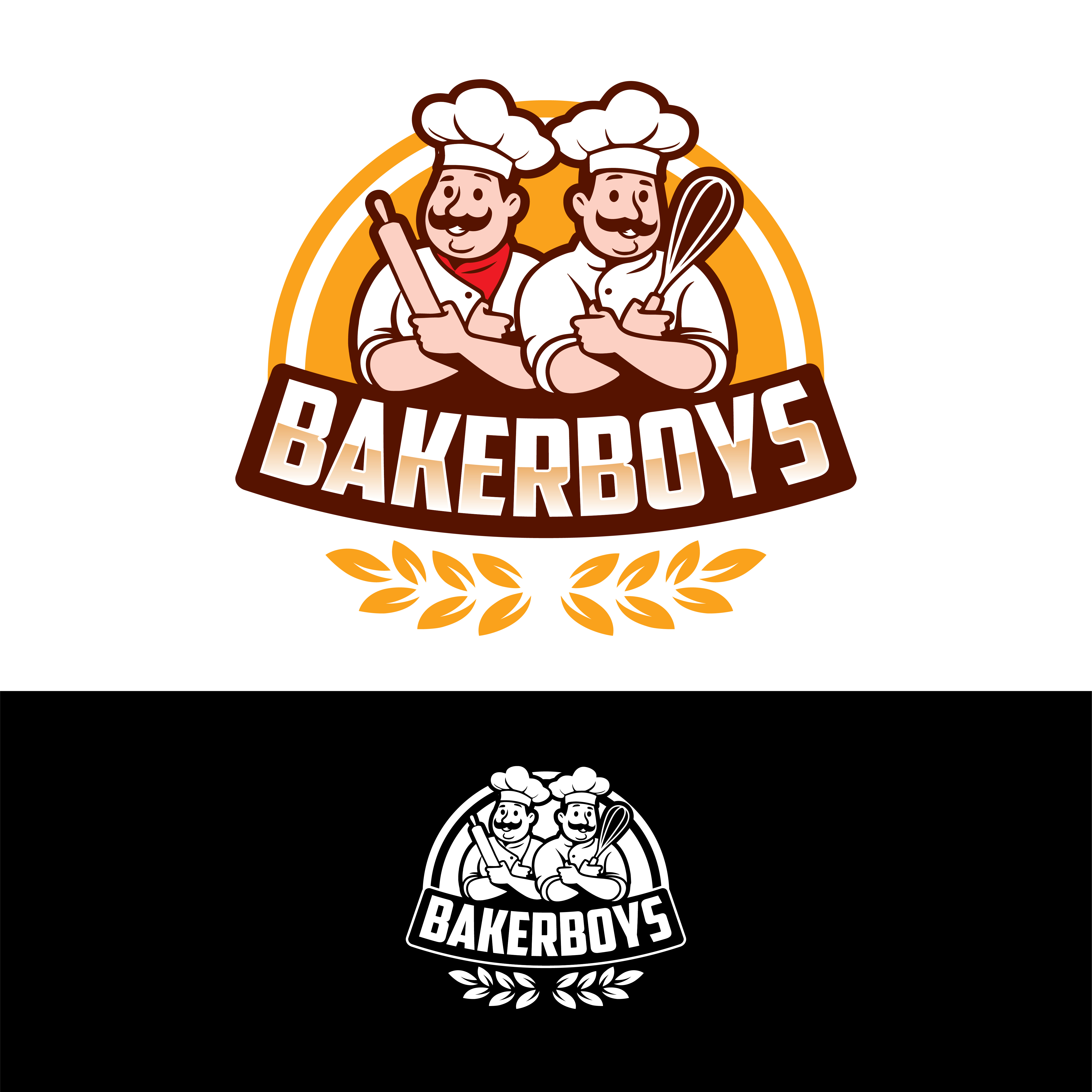 Logo Design by John Mark Arts for Baker Boys | Design #36140542