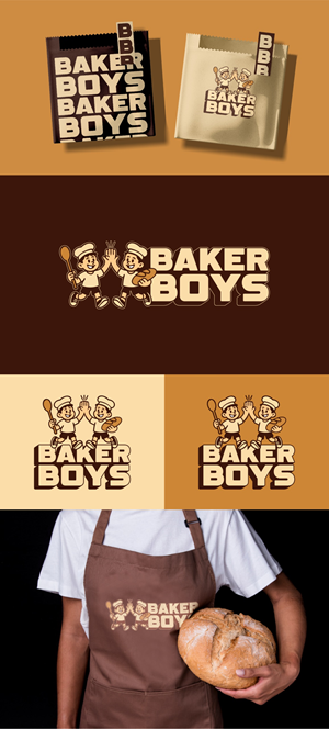 Logo Design by PixelUP Graphics for Baker Boys | Design: #36140744