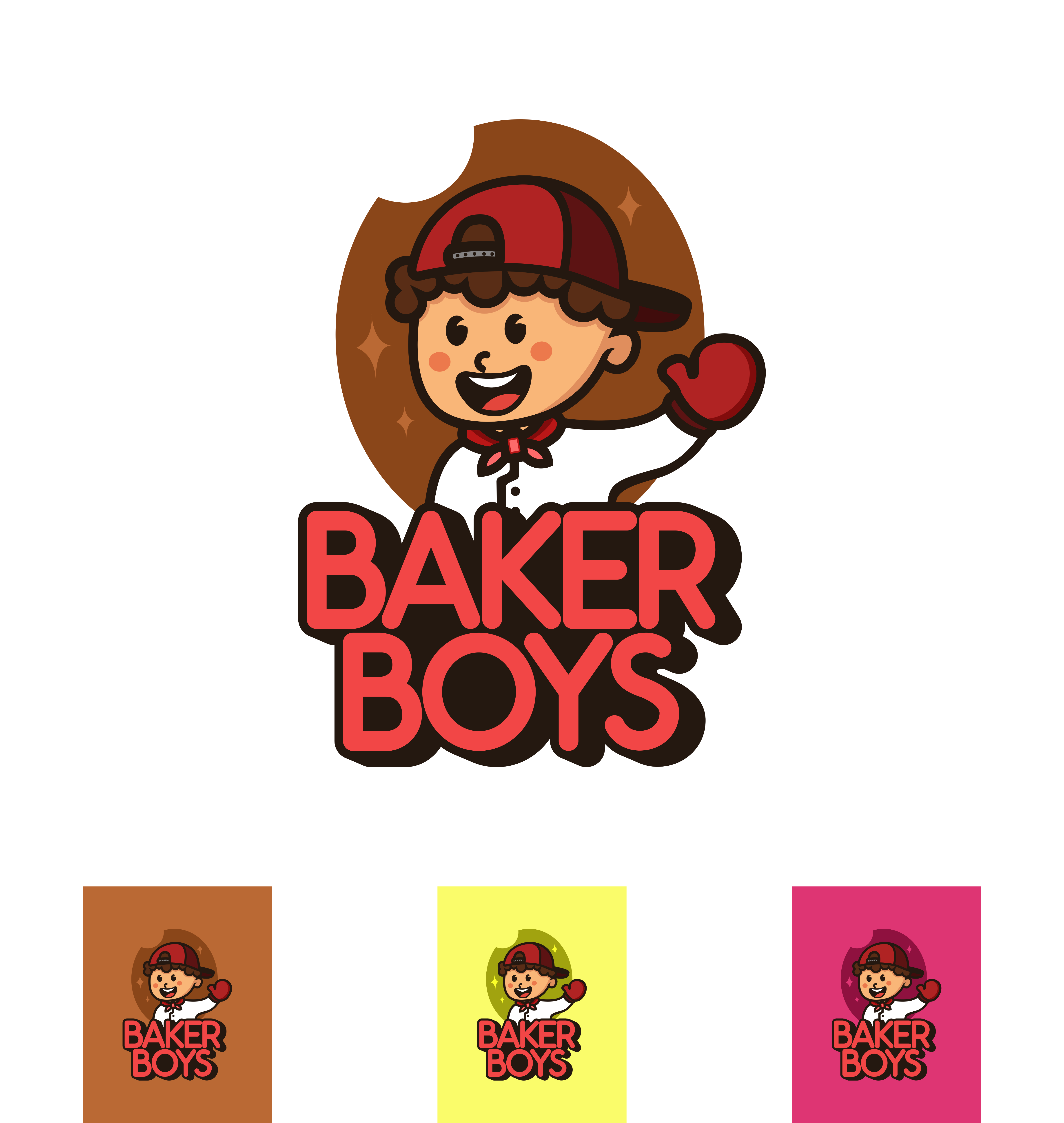 Logo Design by YBA Design for Baker Boys | Design #36147904