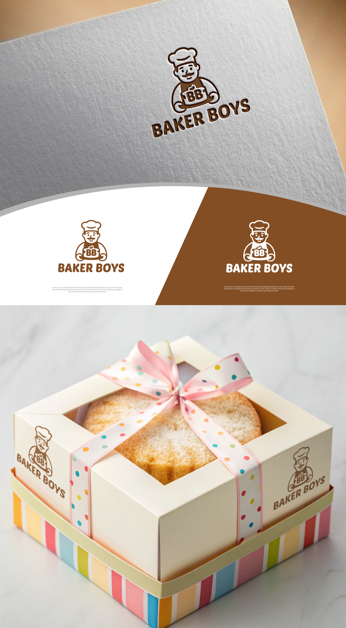 Logo Design by Cool-Designer for Baker Boys | Design #36138797