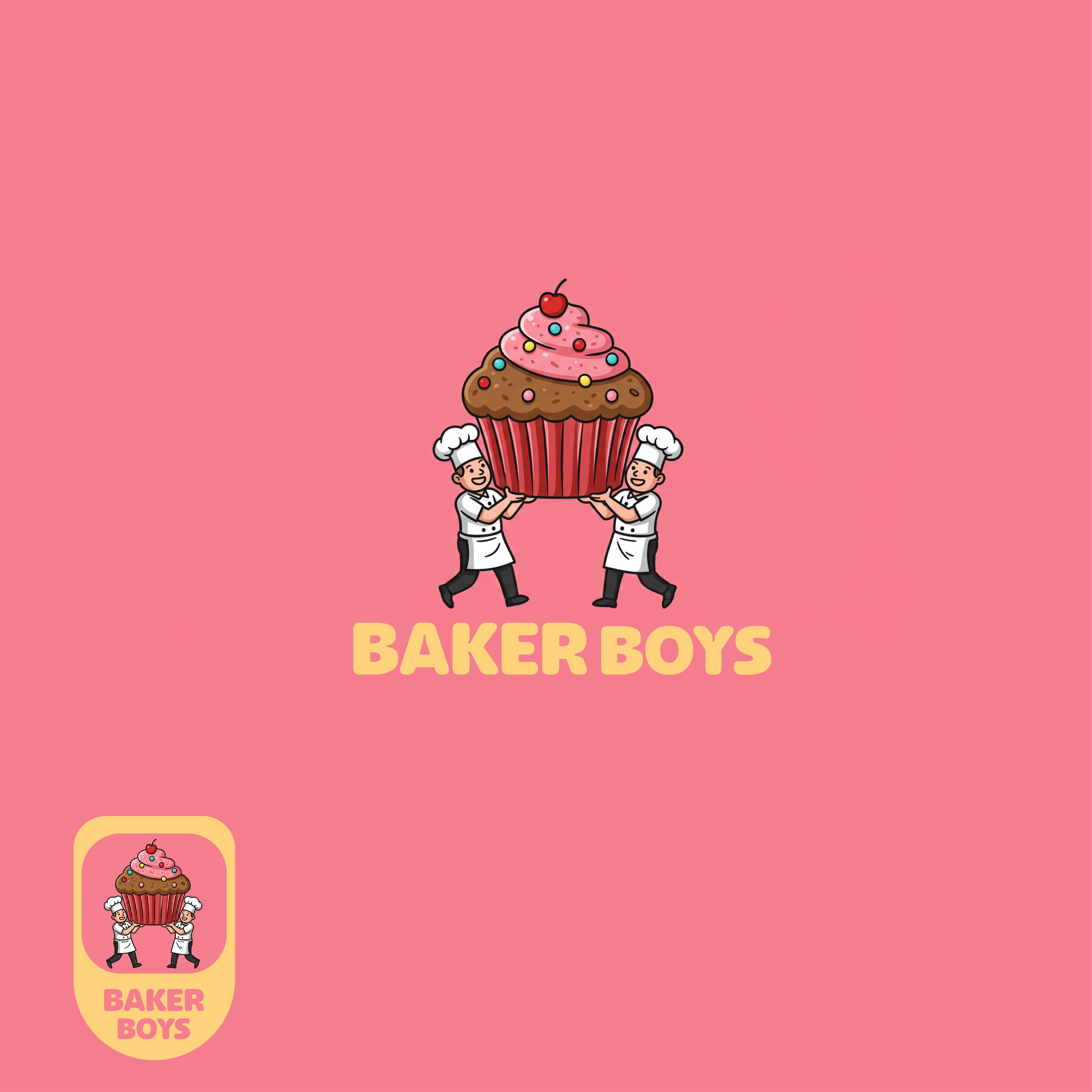 Logo Design by Bushra141 for Baker Boys | Design #36154744