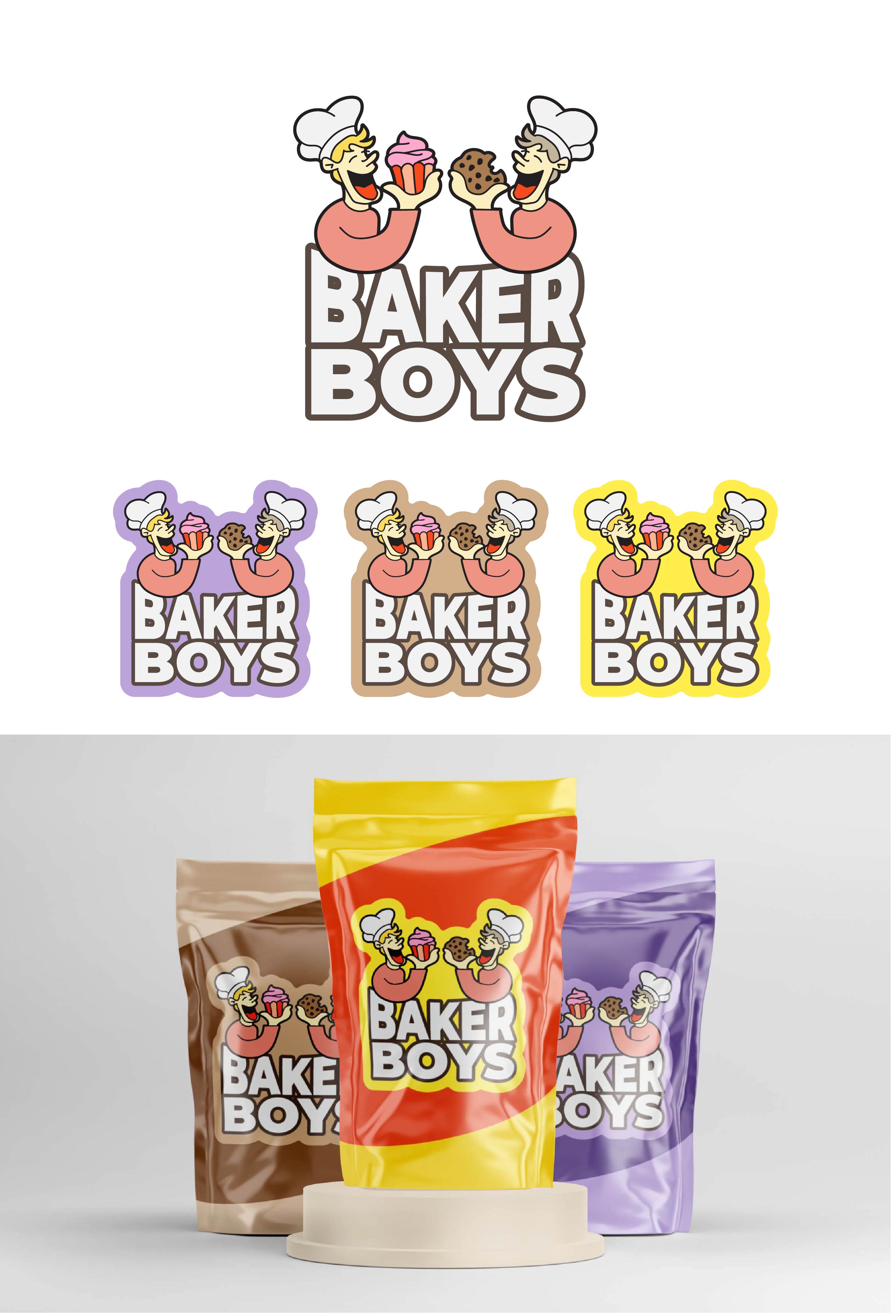 Logo Design by genzo for Baker Boys | Design #36157914