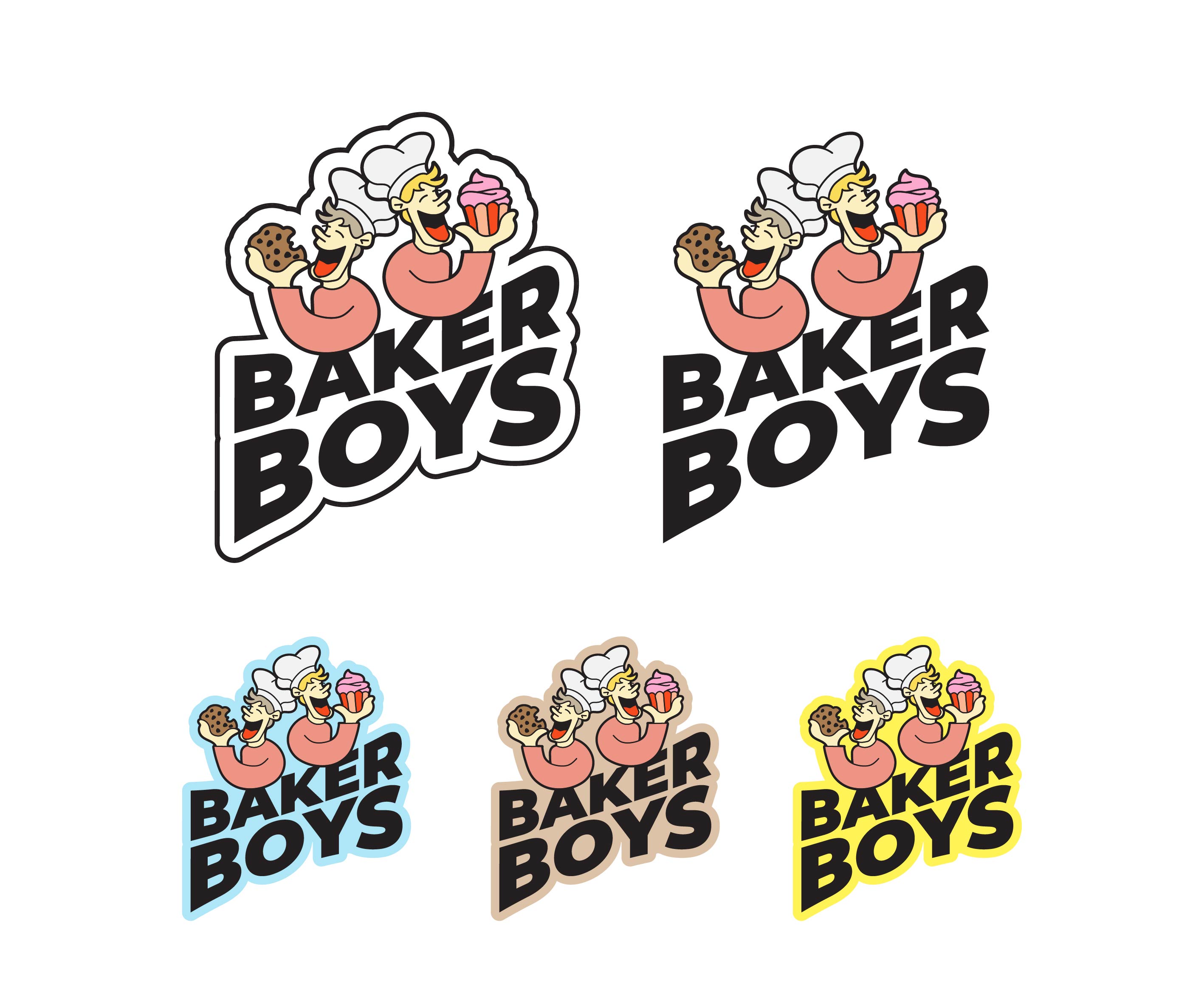 Logo Design by genzo for Baker Boys | Design #36158371