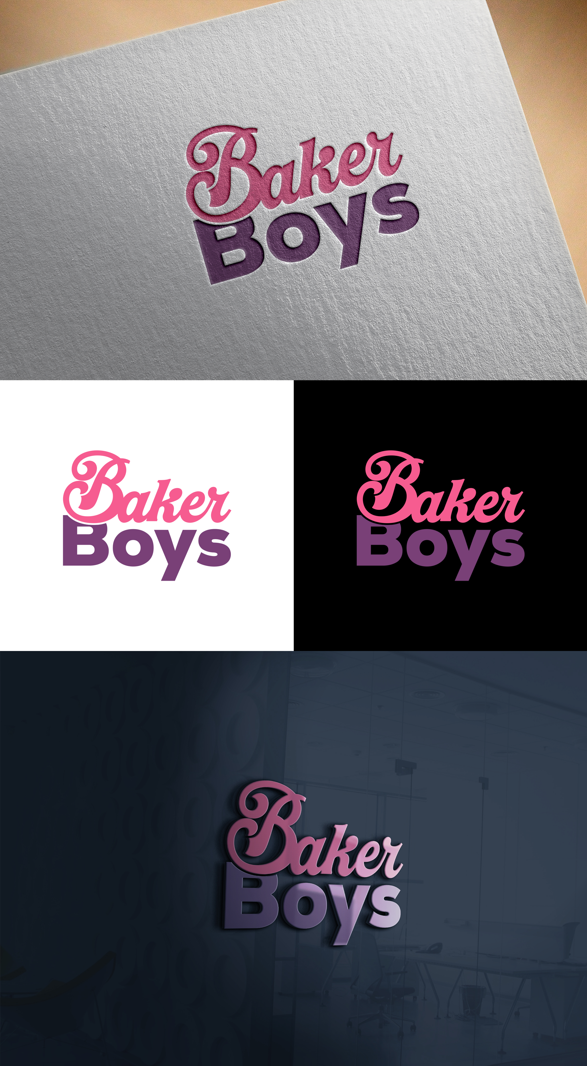 Logo Design by Soonia for Baker Boys | Design #36139163
