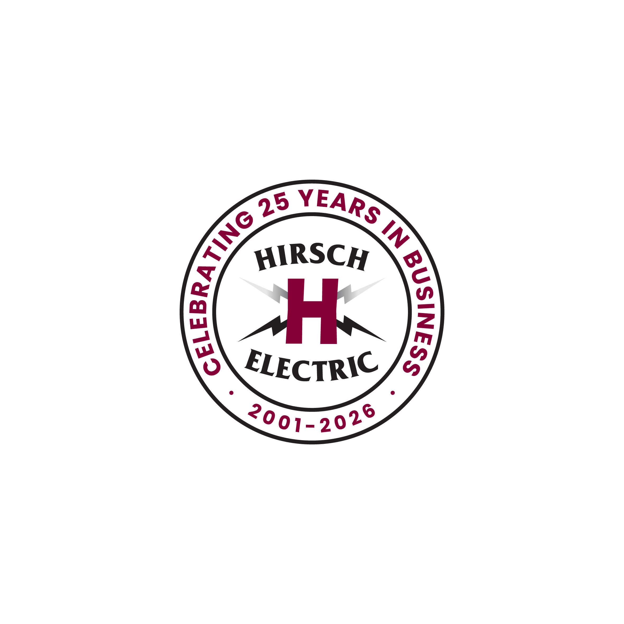 Logo Design by Aljune Castro Designs for Hirsch Electric LLC | Design #36150311