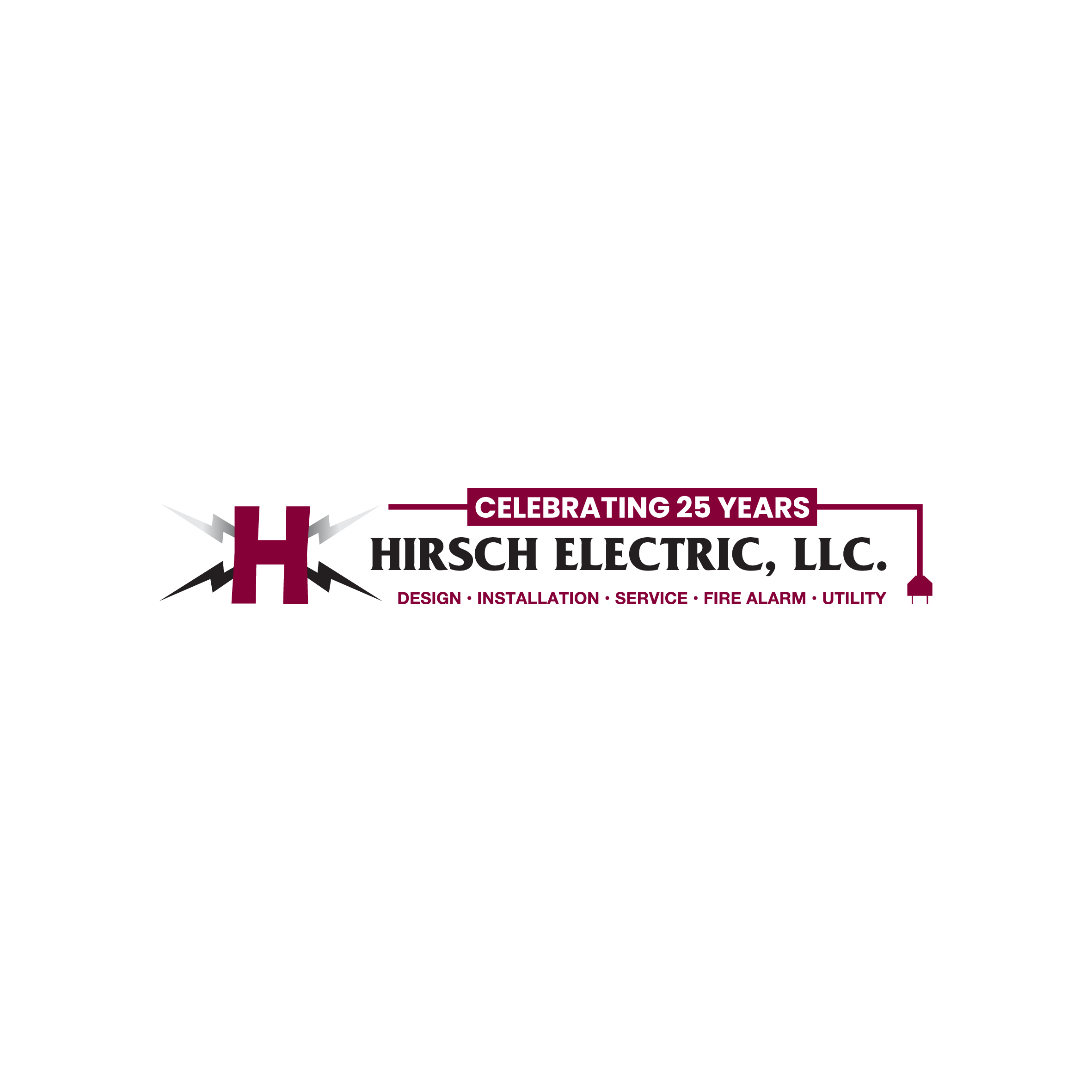 Logo Design by Aljune Castro Designs for Hirsch Electric LLC | Design #36150325