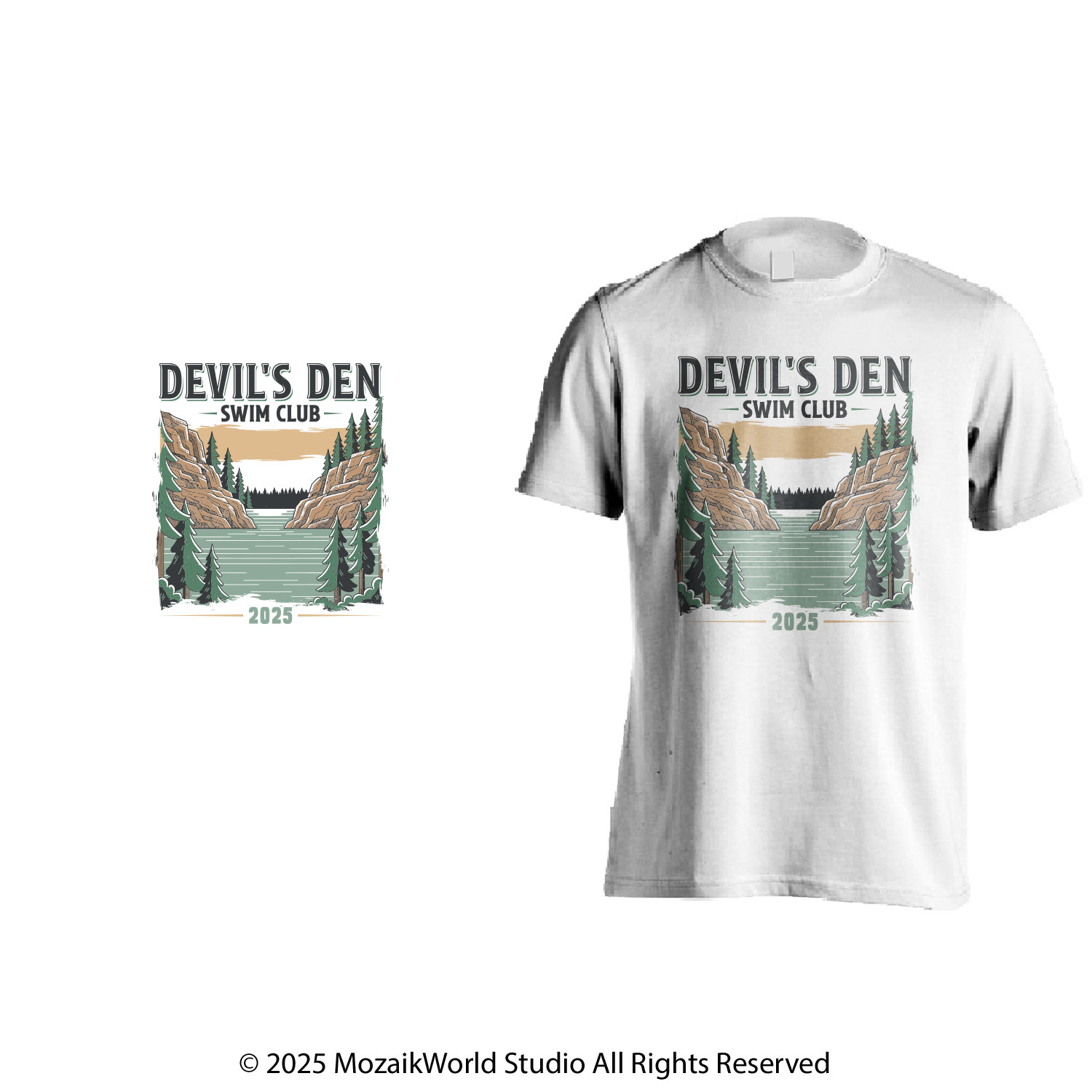 T-shirt Design by Mozaikworld Studio for this project | Design #36158138