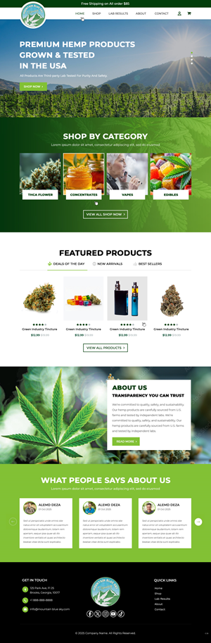 Web Design by pb for this project | Design: #36147188