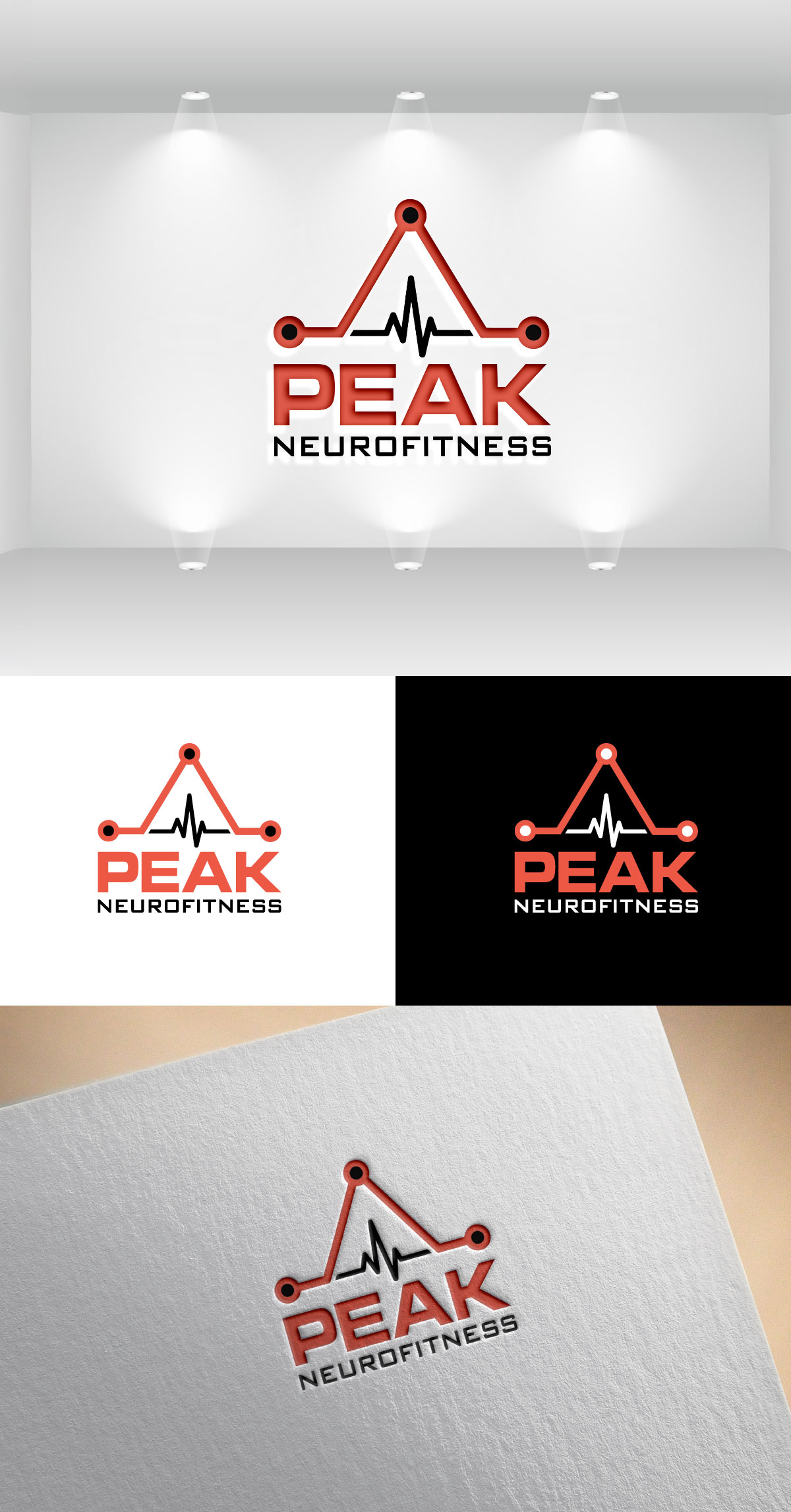 Logo-Design von Creative__Art für Peak NeuroFitness | Design #36202910