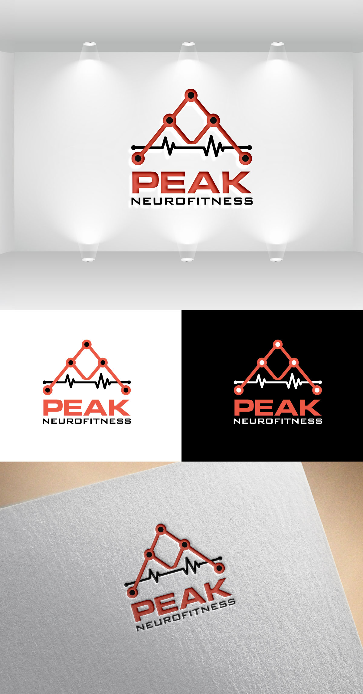 Logo-Design von Creative__Art für Peak NeuroFitness | Design #36202911