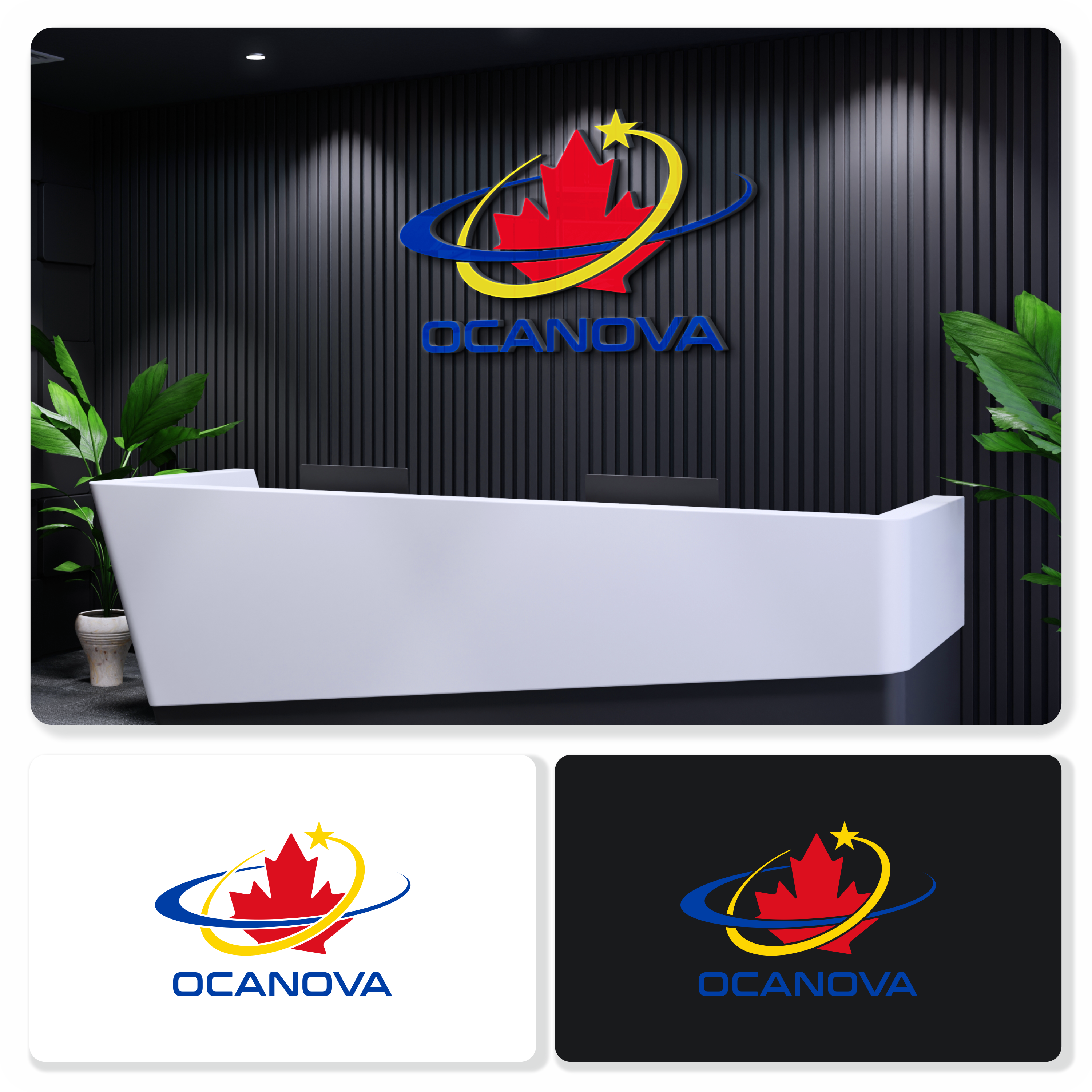 Logo Design by ArtAND_Studio for Ocanova Inc | Design #36144995