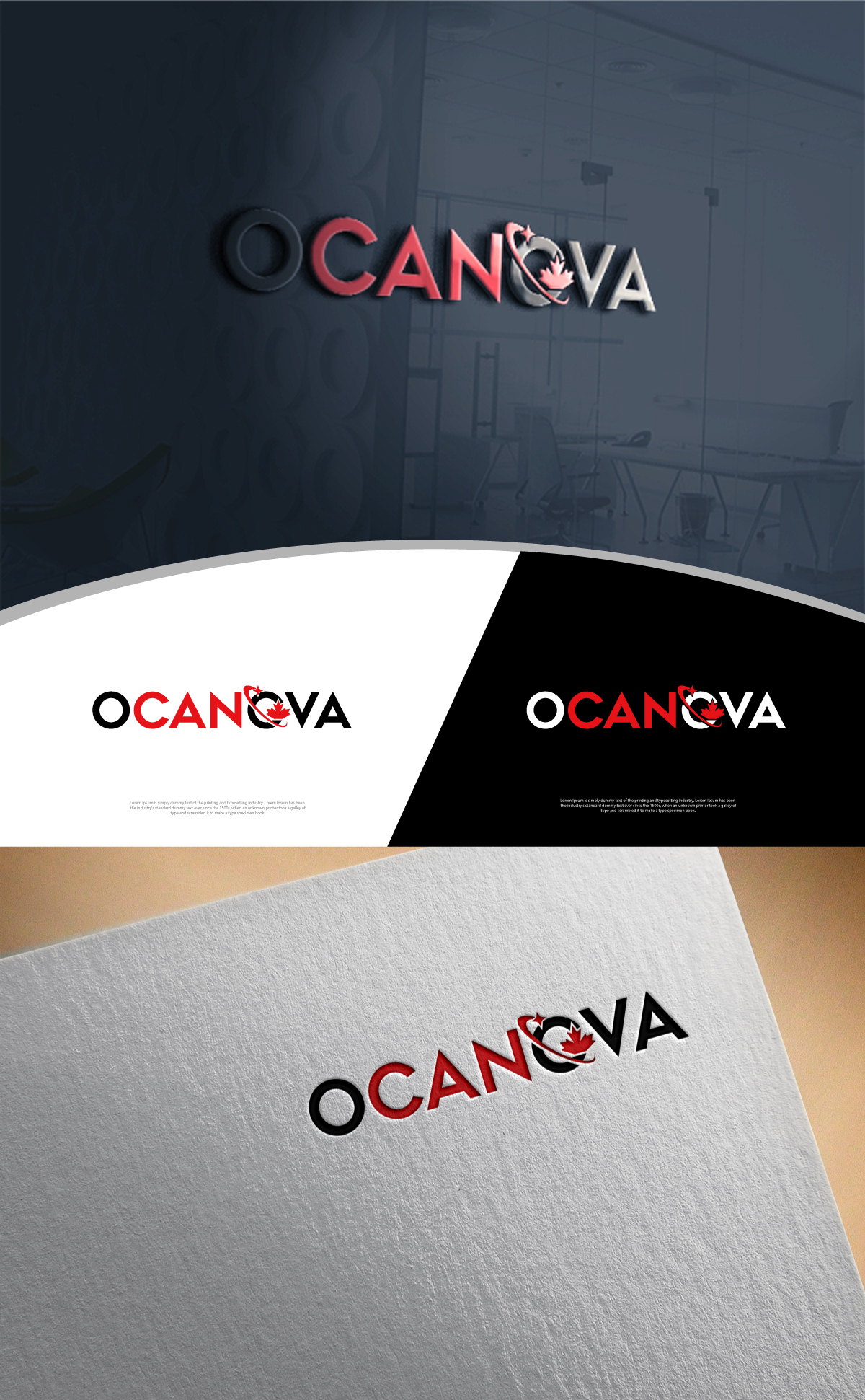 Logo-Design von Cool-Designer für Ocanova Inc | Design #36145158