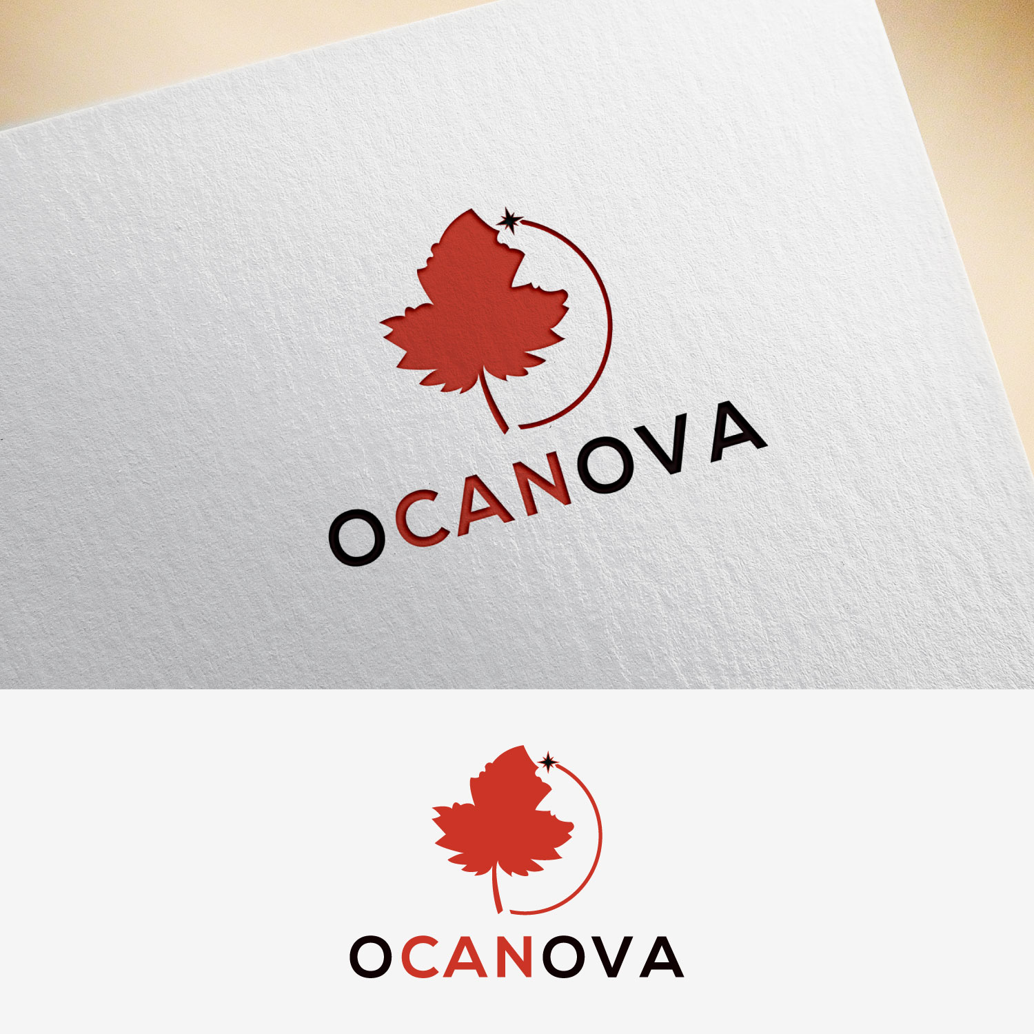 Logo Design by minimalab26 for Ocanova Inc | Design #36146343