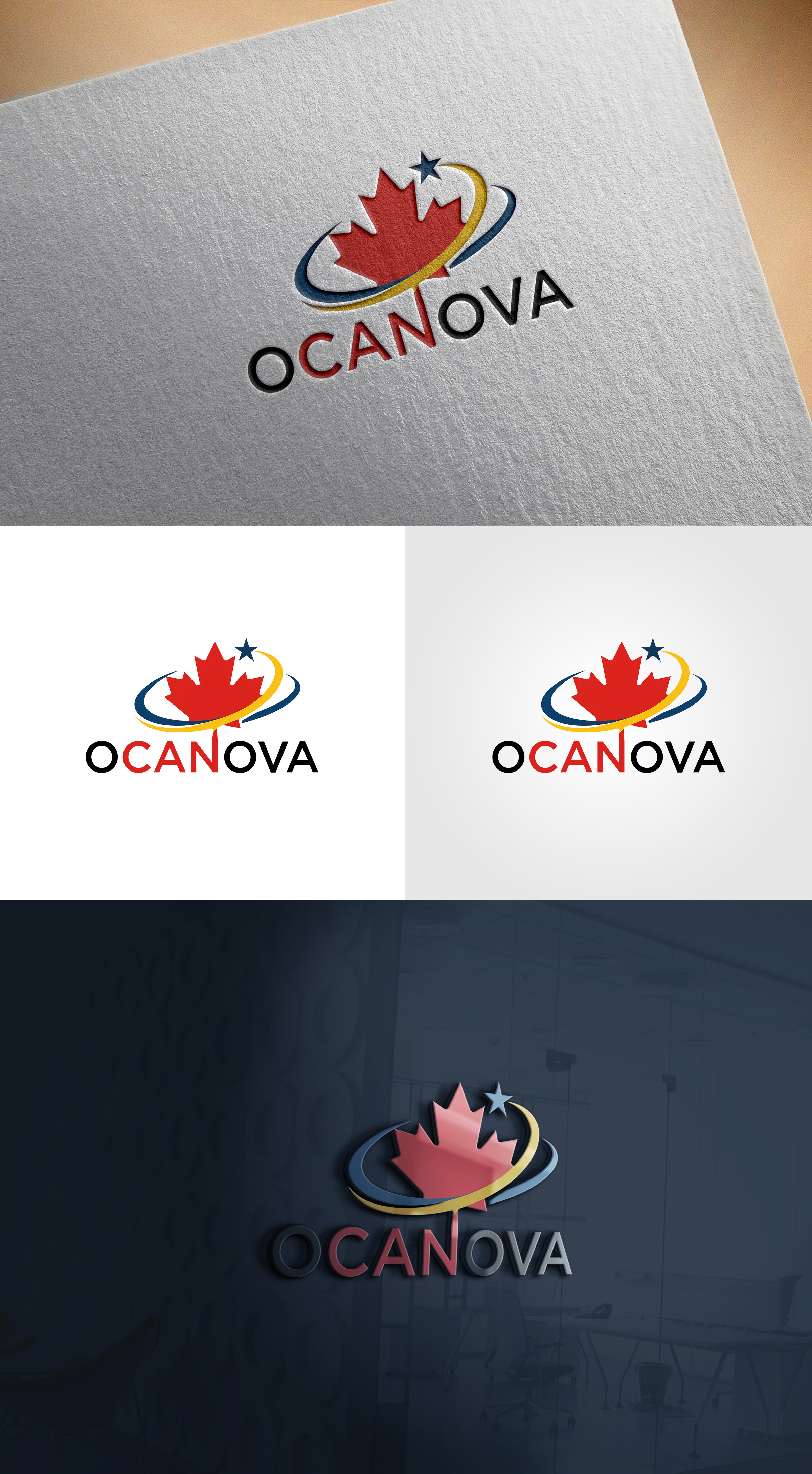 Logo-Design von Soonia für Ocanova Inc | Design #36143720