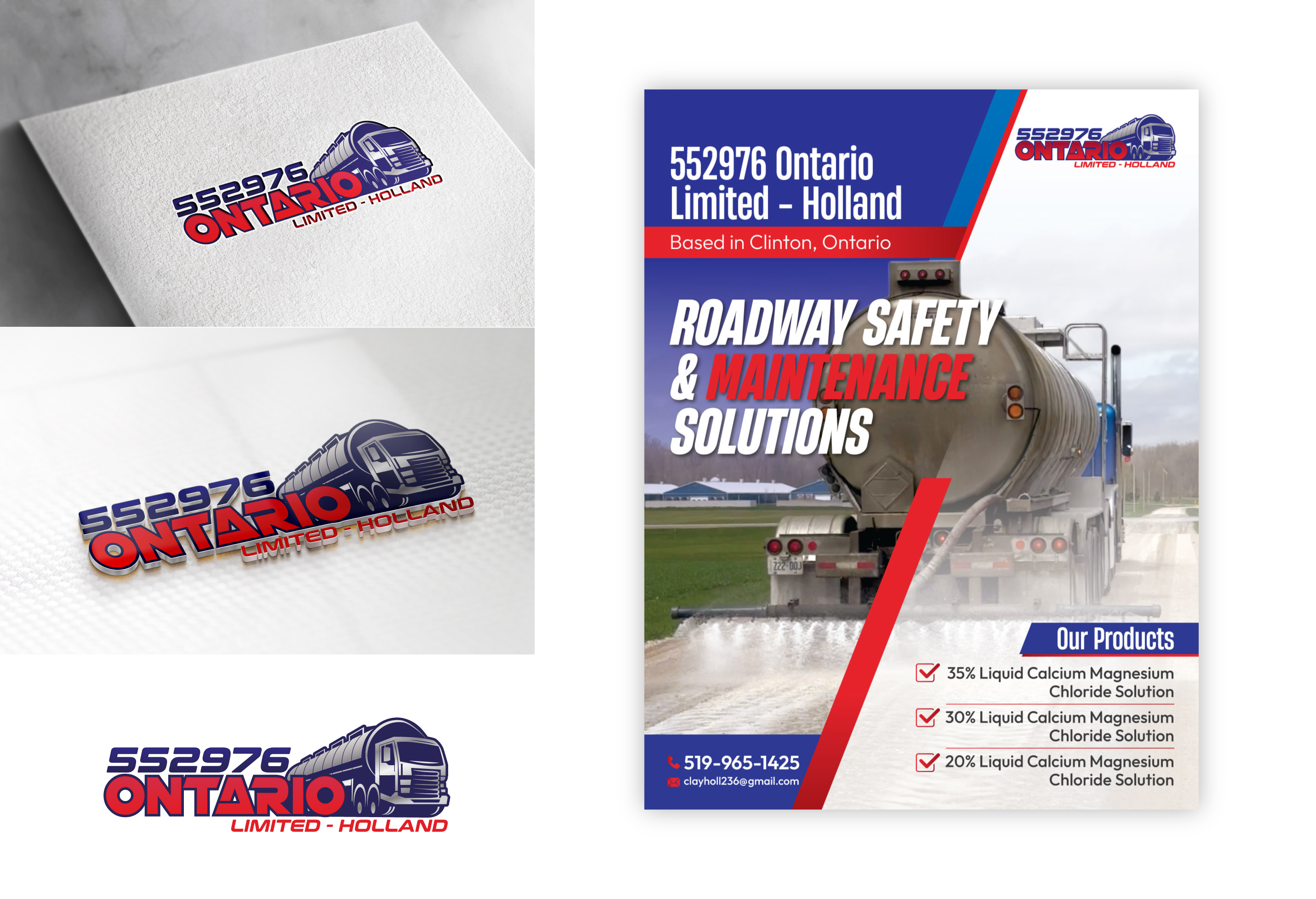 Graphic Design by StromDesignHub for 552976 Ontario Limited - Holland | Design #36144599