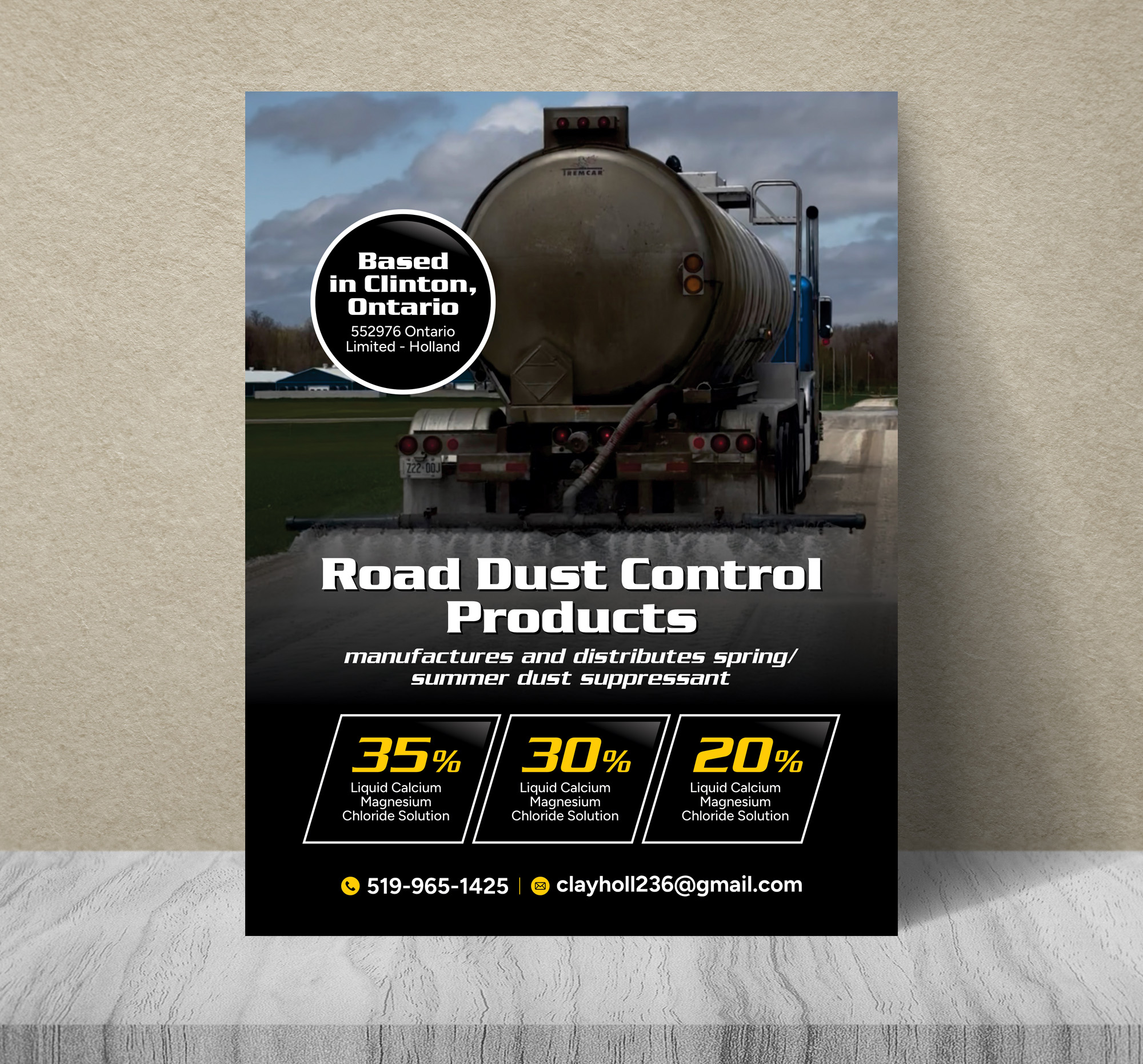 Graphic Design by Dzhafir for 552976 Ontario Limited - Holland | Design #36155820