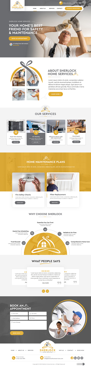 Wix-Design von Blue Sparrow für dieses Projekt | Design: #36144308