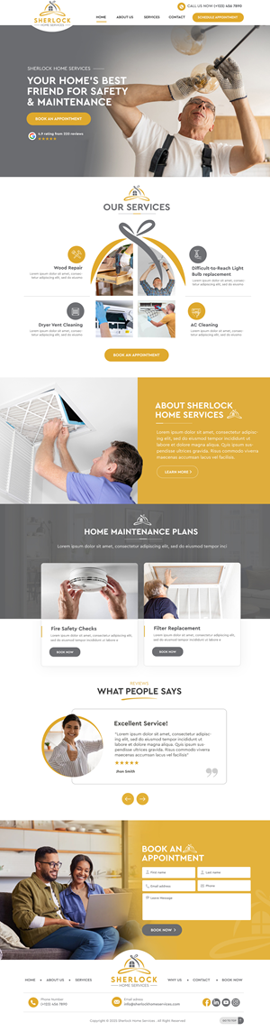 Wix-Design von Blue Sparrow für dieses Projekt | Design: #36144309