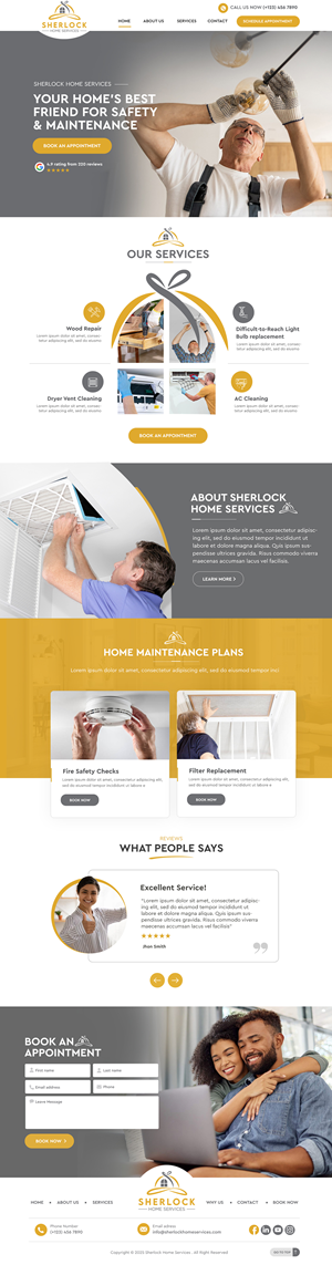 Wix-Design von Blue Sparrow für dieses Projekt | Design: #36144313