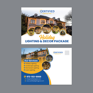Postcard Design by GraphicMonster for this project | Design #36160629