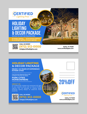 Postcard Design by 3Guys for this project | Design: #36160694