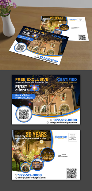 Postcard Design by websmartusa for this project | Design: #36158832